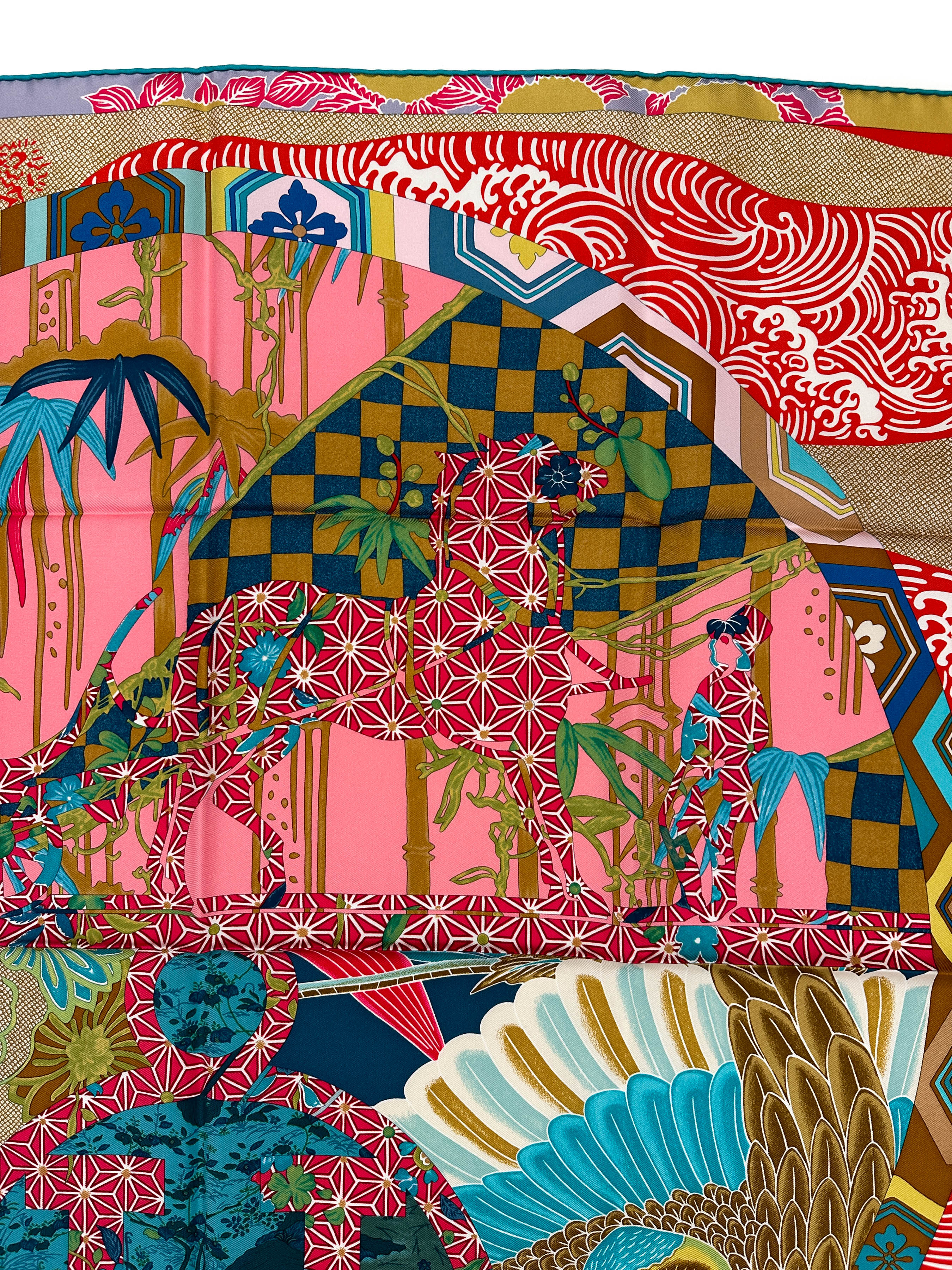 Hermès Ex-Libris en Kimonos 90