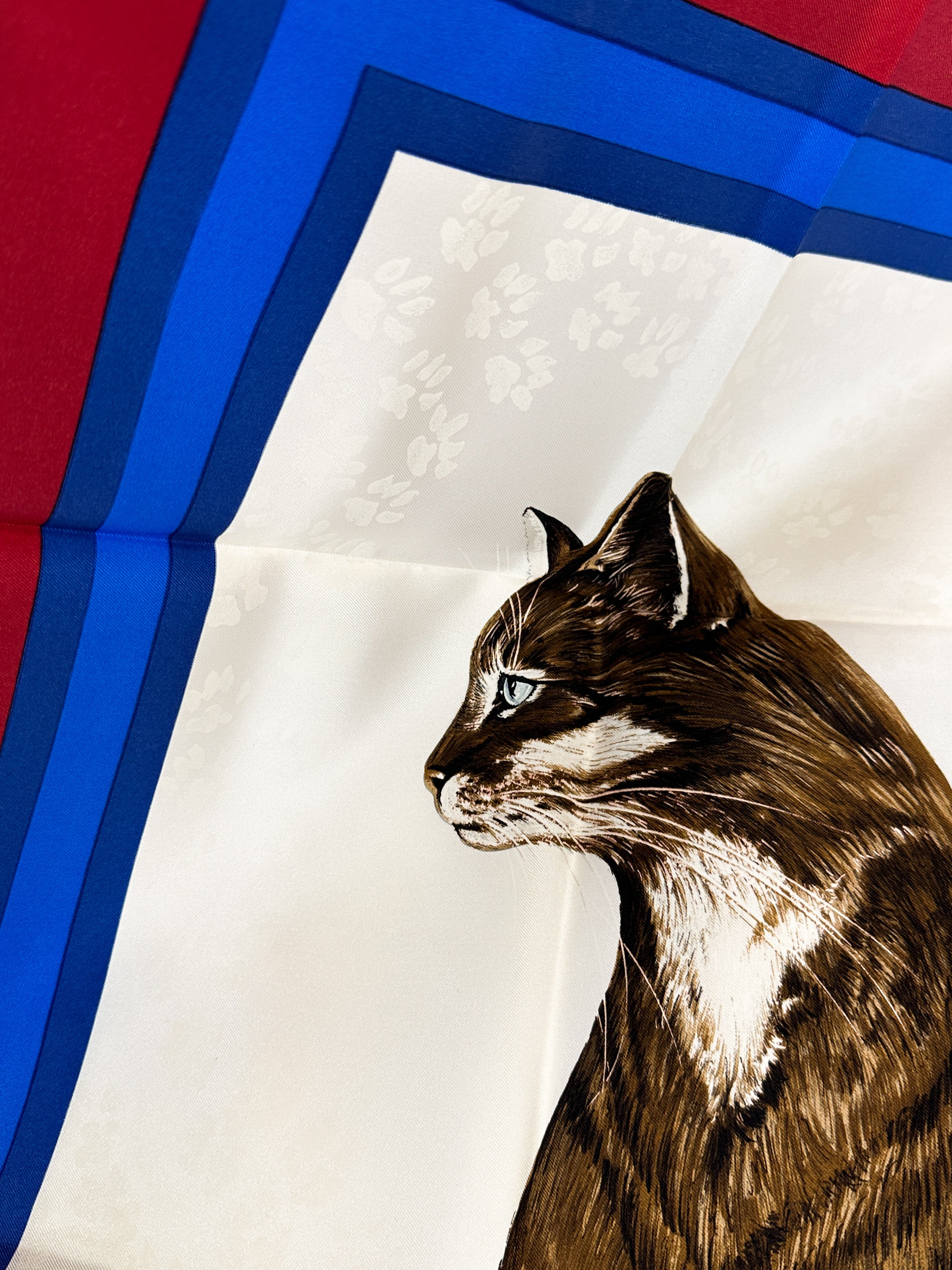 Hermès Les Chats 90