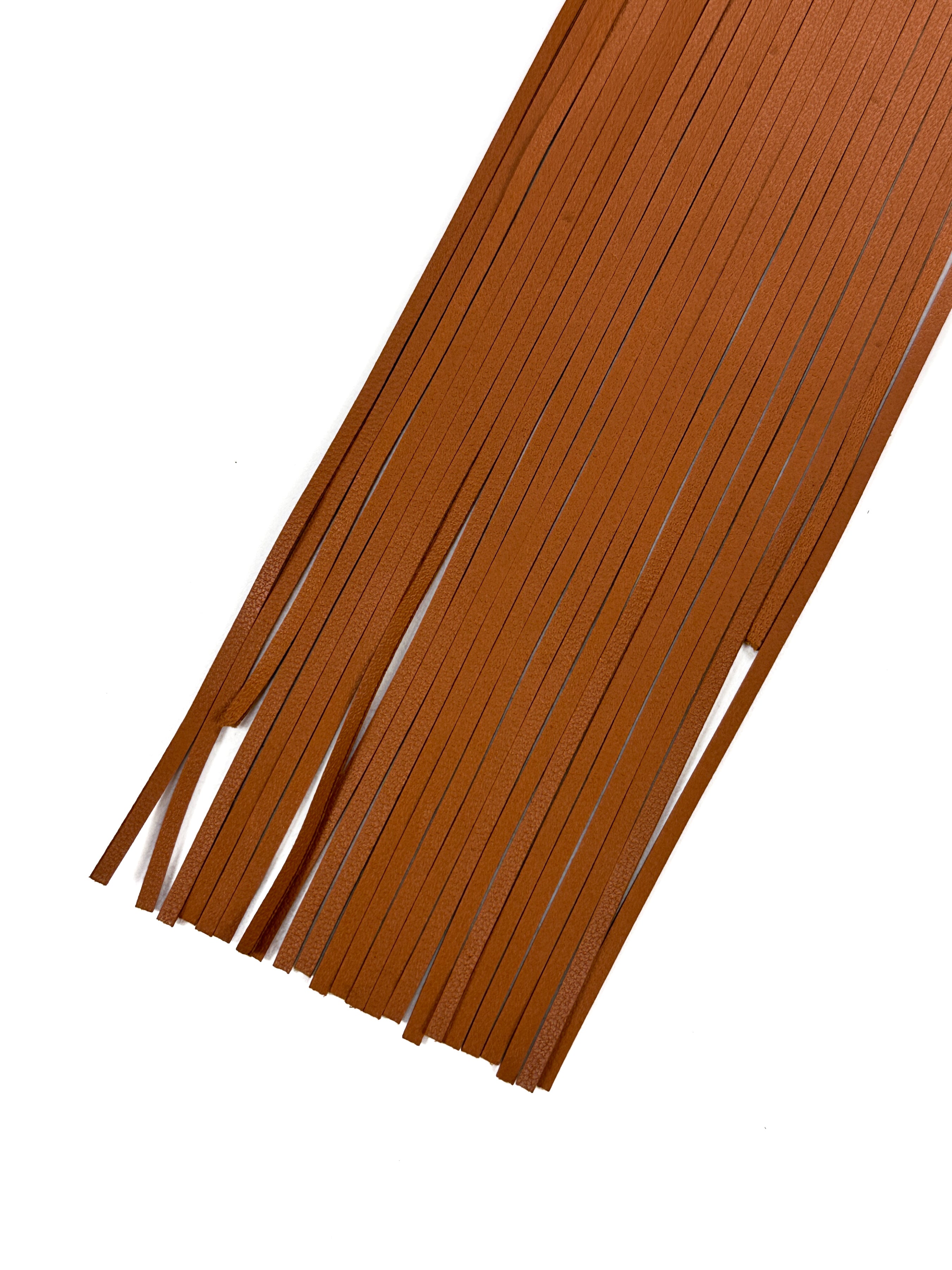 Hermès Festival des Amazones Bandana Folk Leather Fringe Twilly