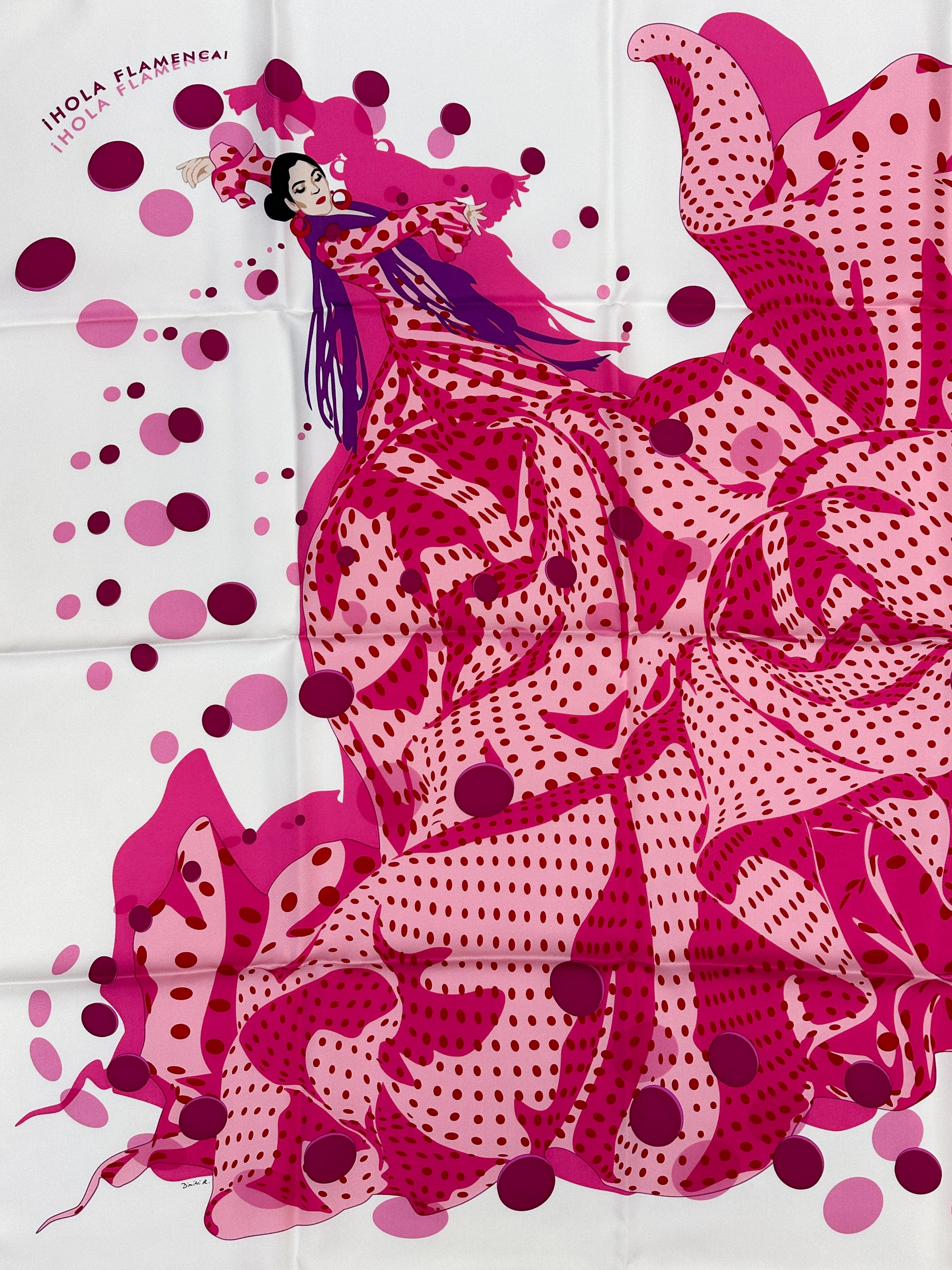 Hermès Hola Flamenca 90