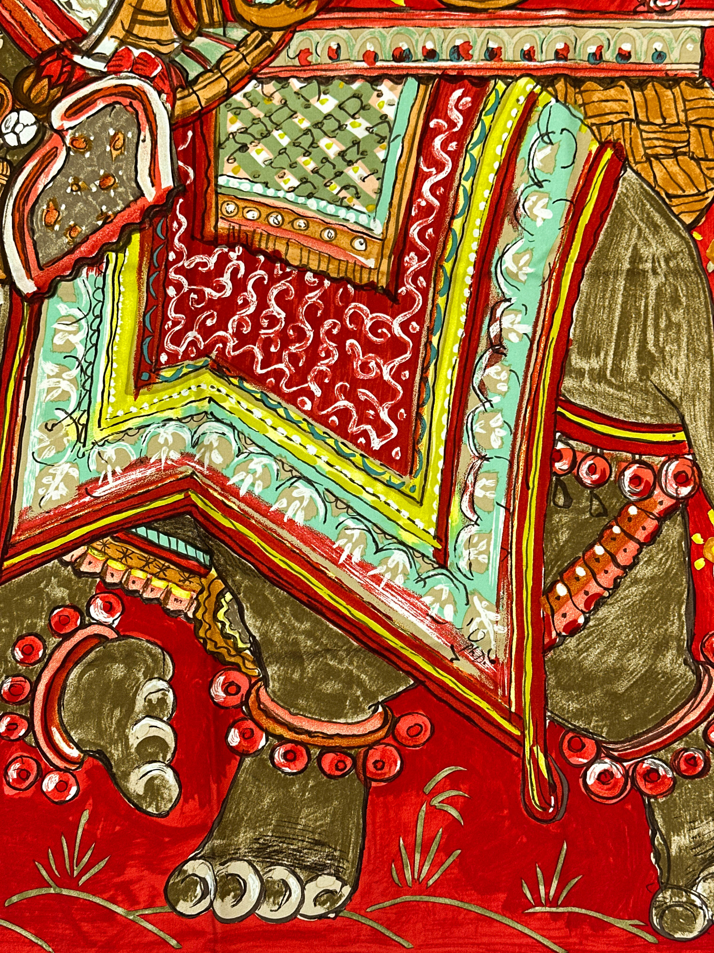 Hermès Beloved India 90