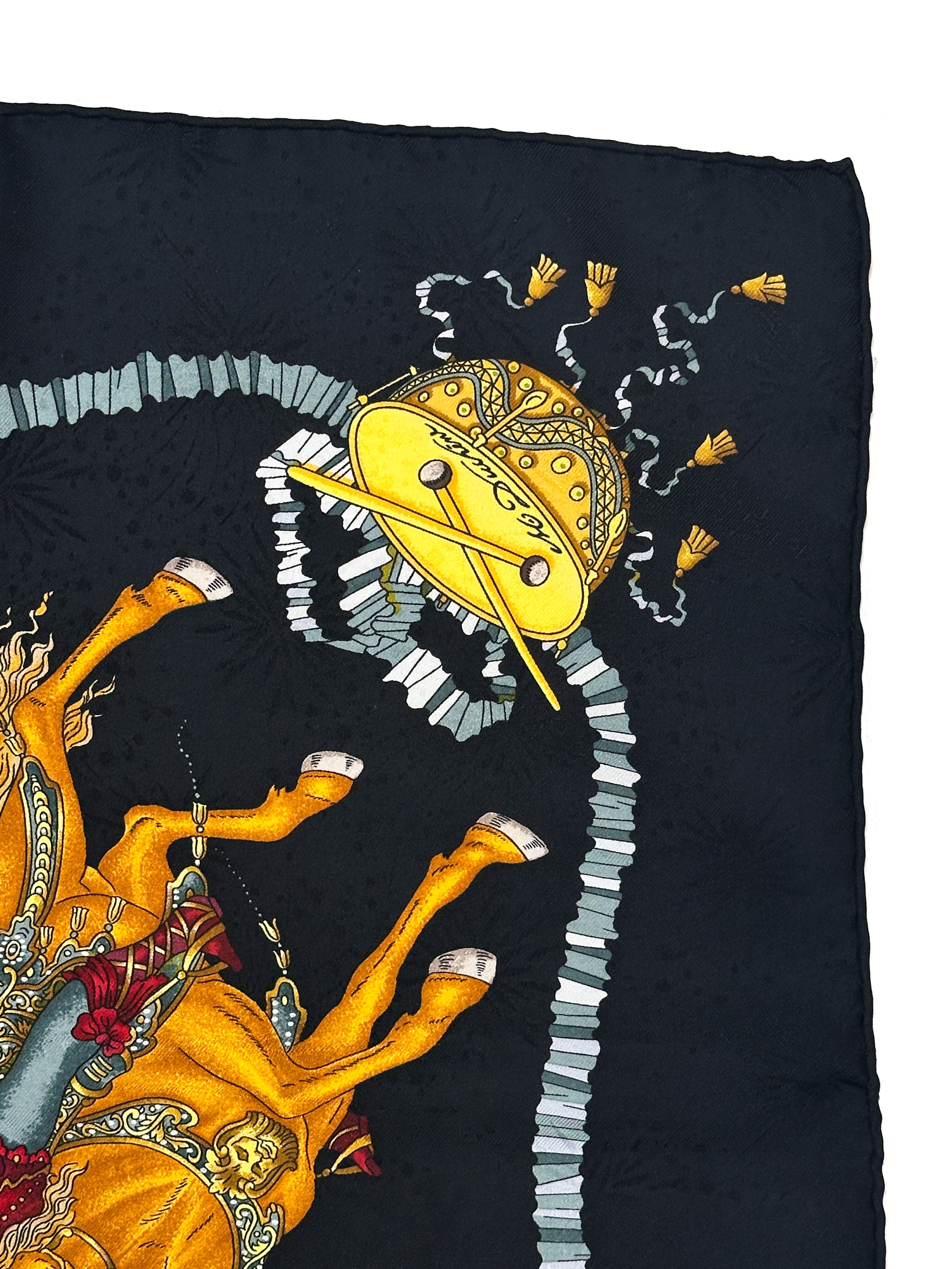 Hermès Les Fêtes du Roi Soleil Jacquard 90