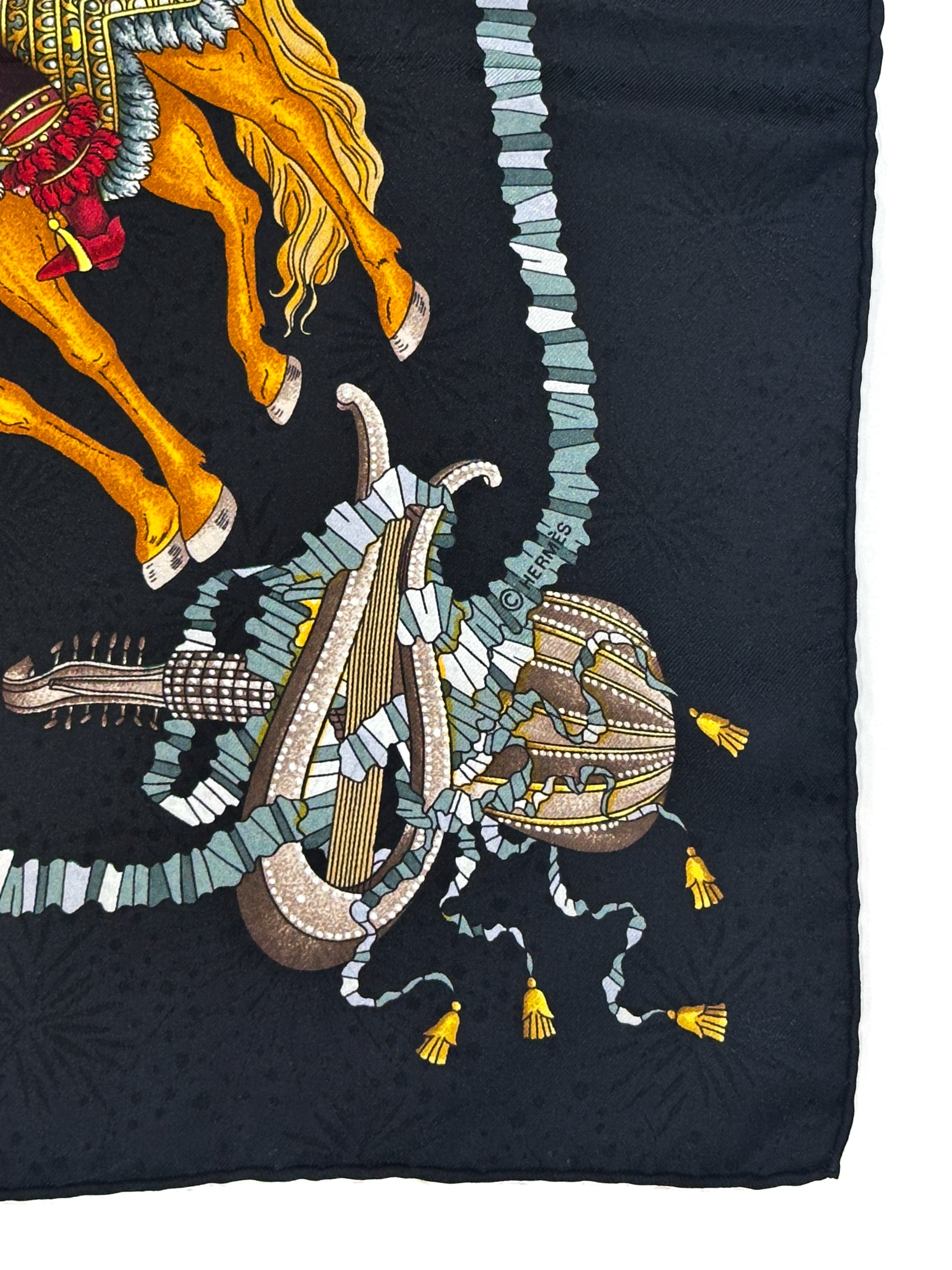 Hermès Les Fêtes du Roi Soleil Jacquard 90