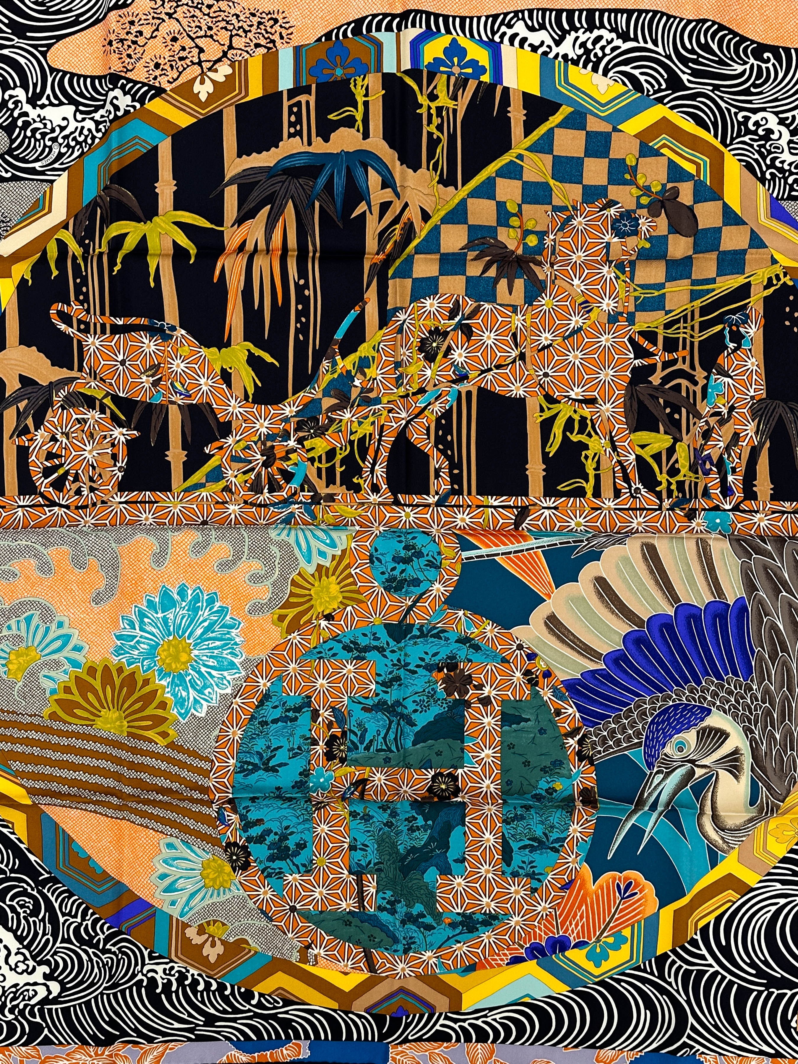 Hermès Ex-Libris en Kimonos 90