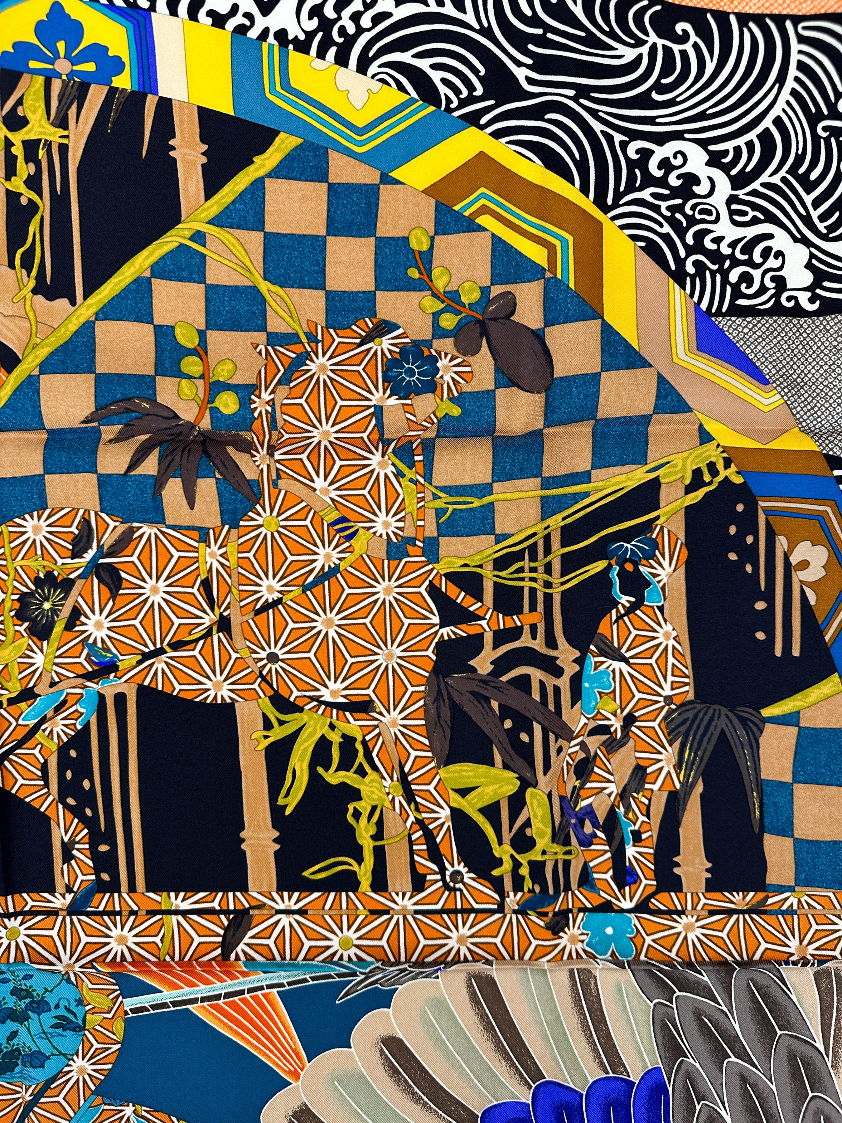 Hermès Ex-Libris en Kimonos 90