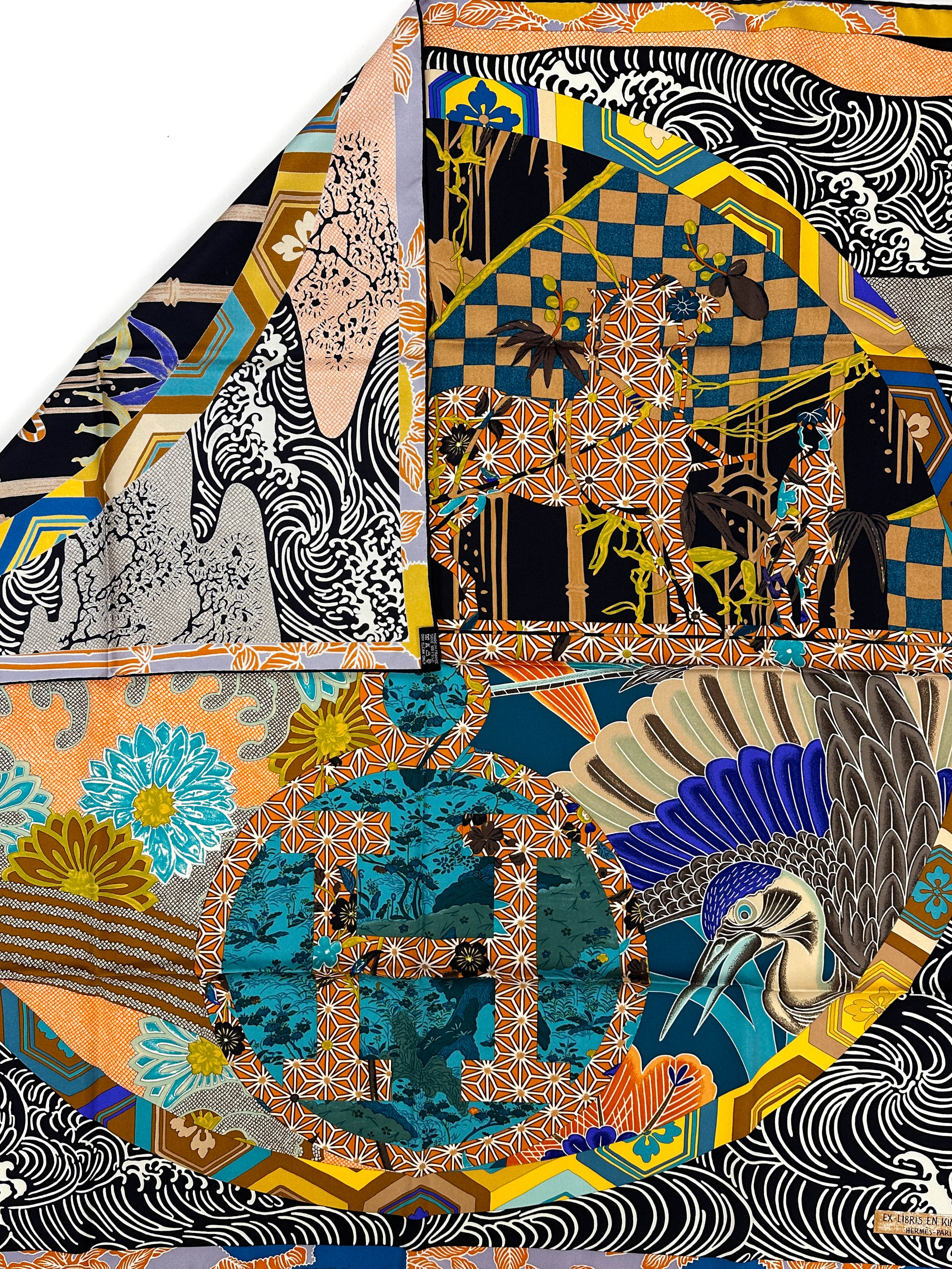 Hermès Ex-Libris en Kimonos 90
