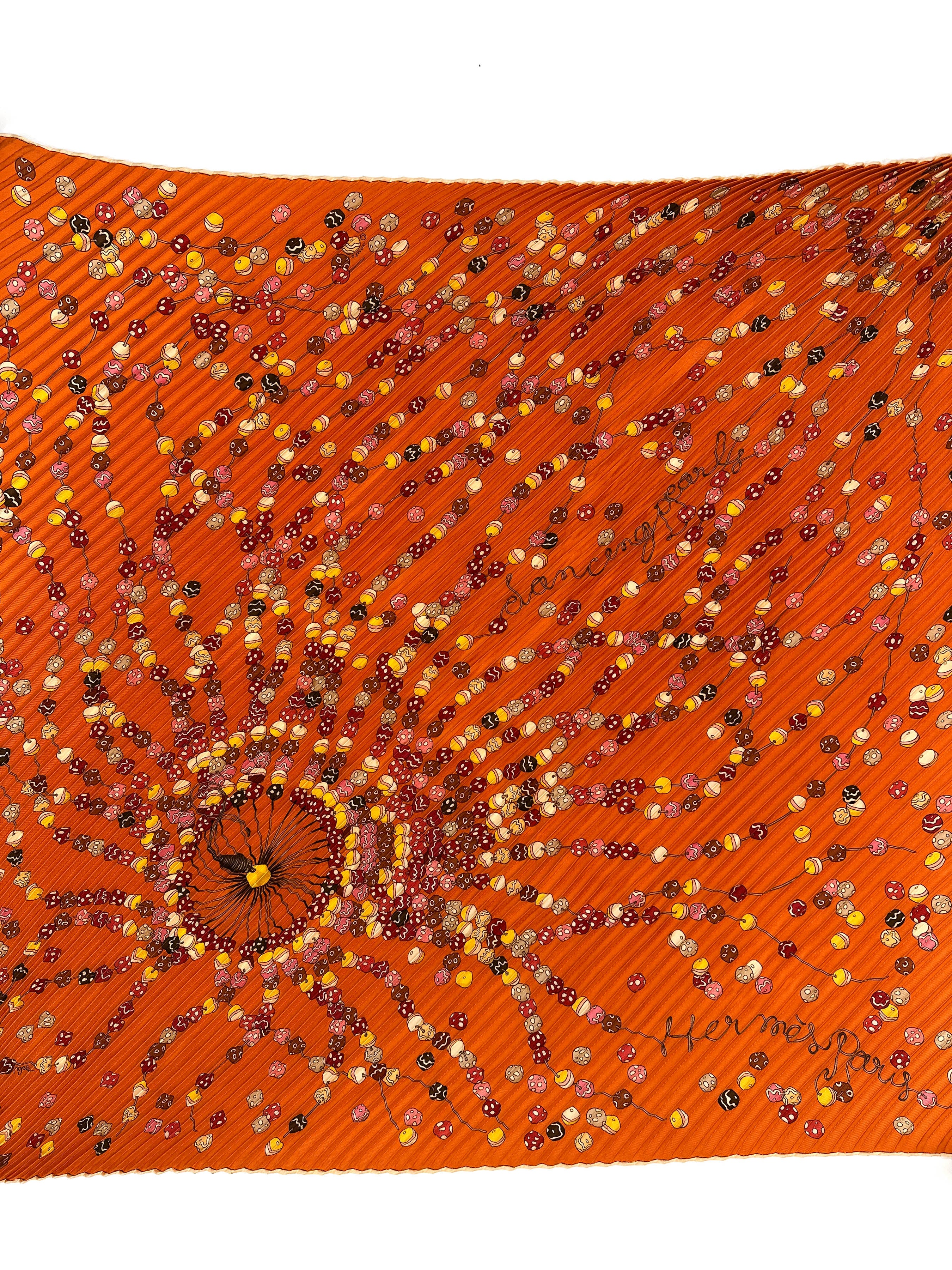 Hermès Dancing Pearls Plissé 90