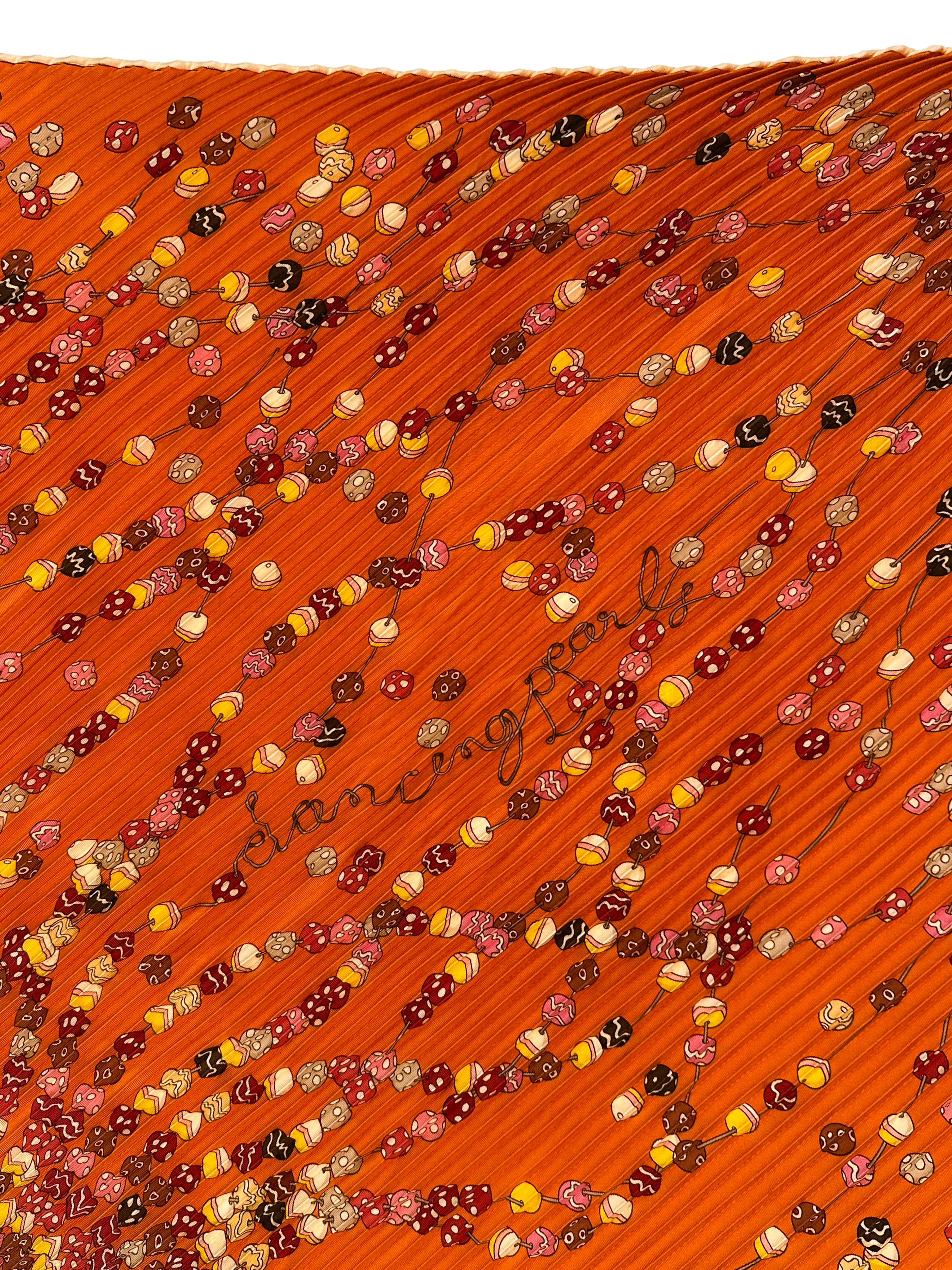 Hermès Dancing Pearls Plissé 90