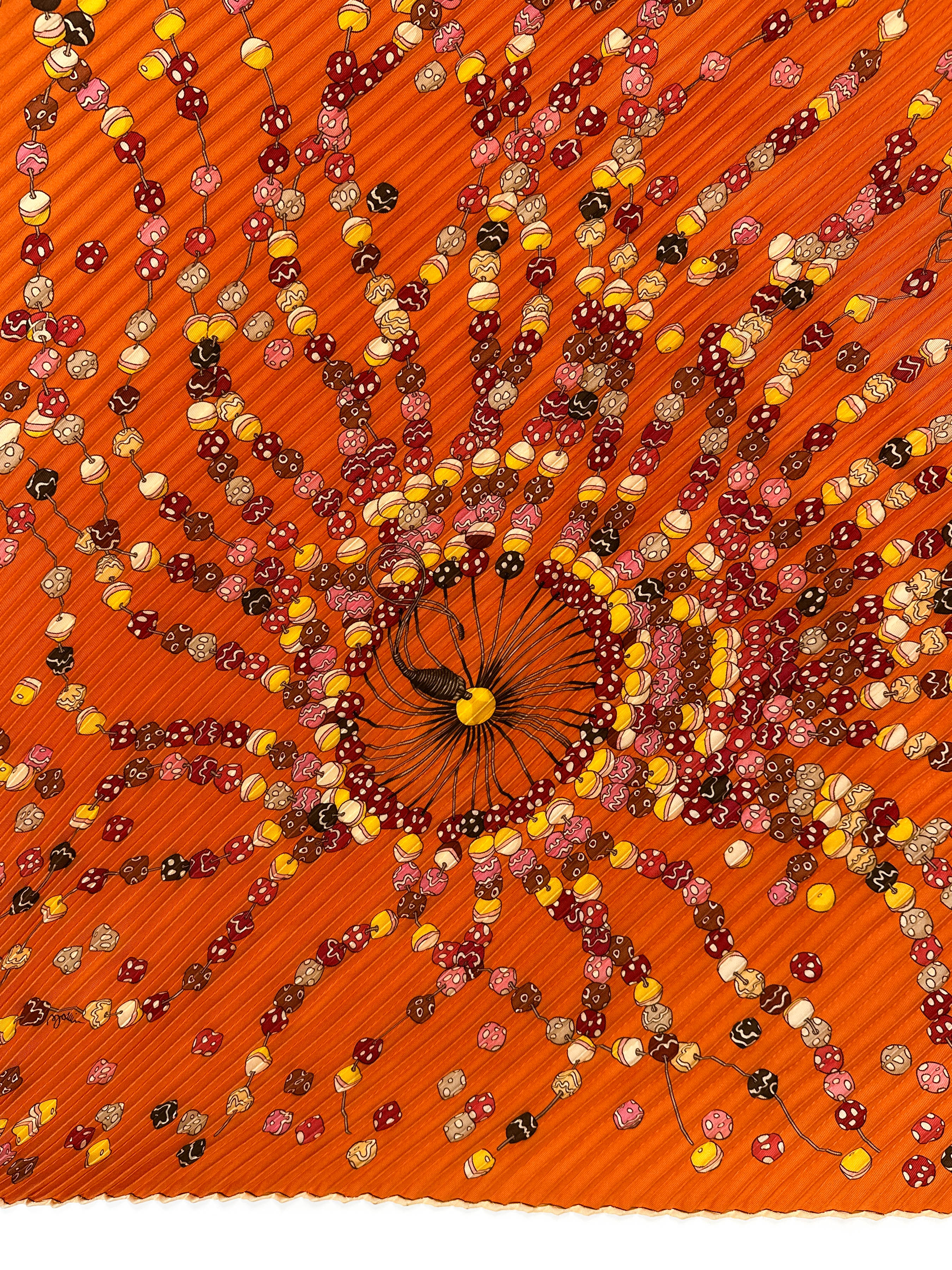 Hermès Dancing Pearls Plissé 90