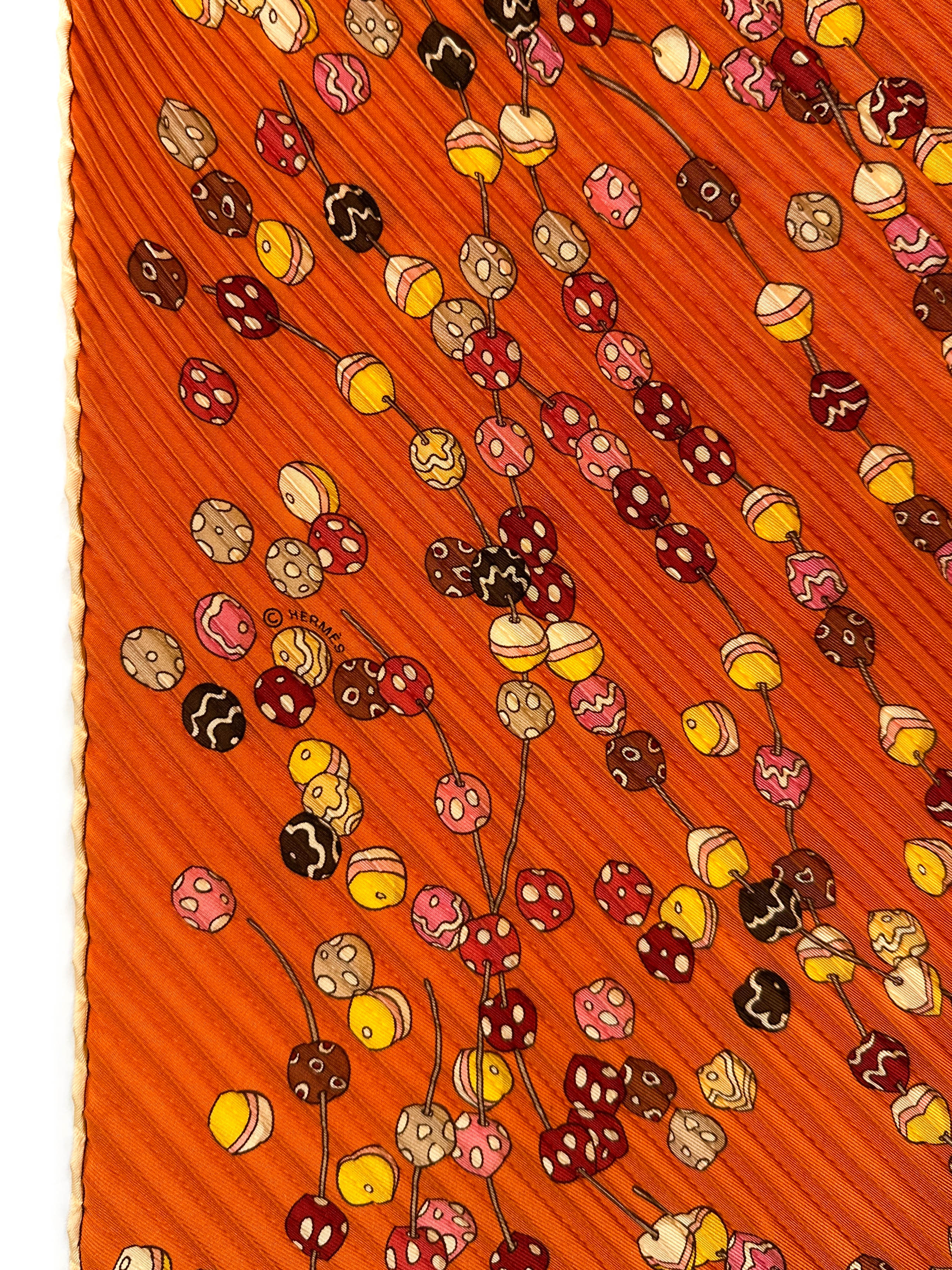 Hermès Dancing Pearls Plissé 90