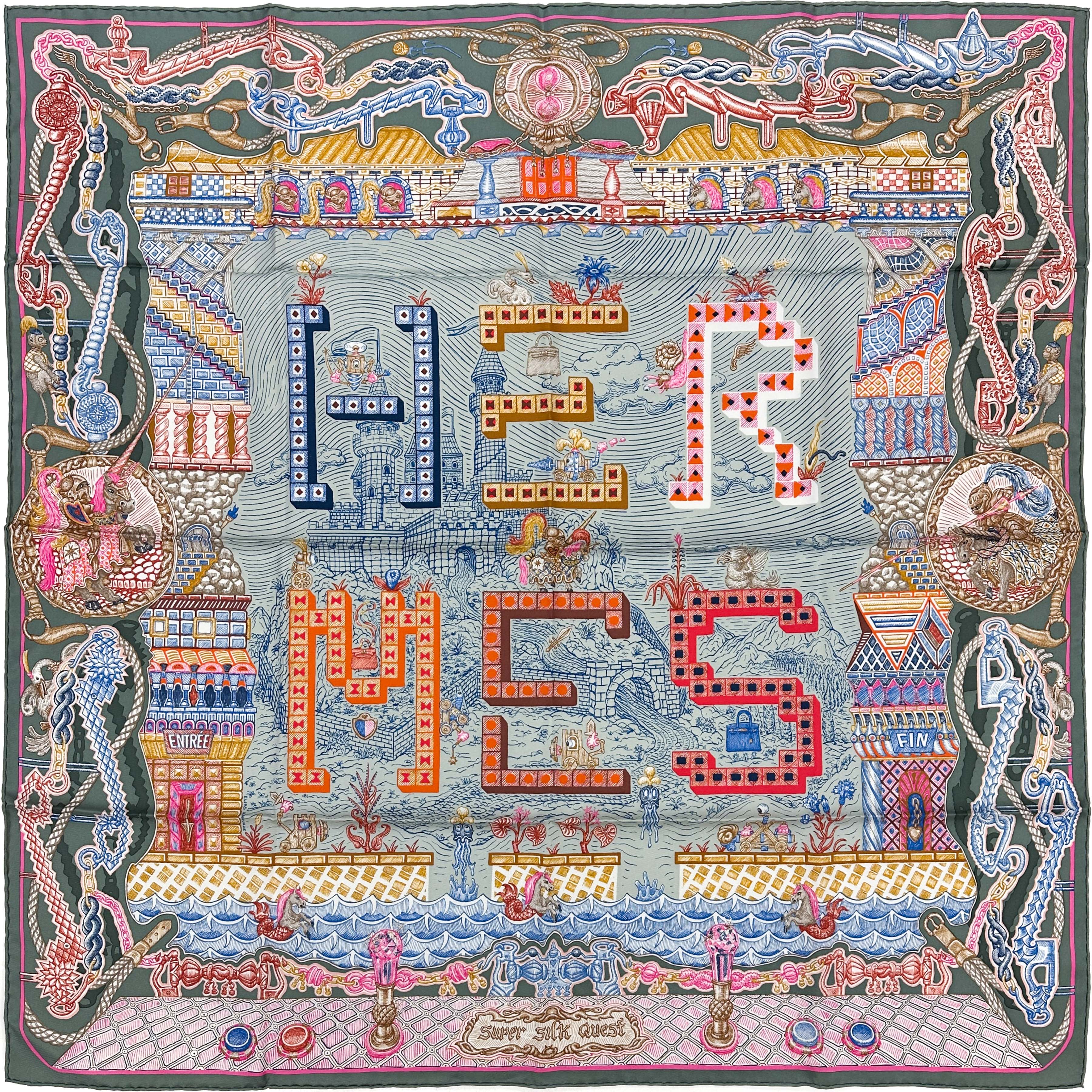 Hermès Super Silk Quest 90