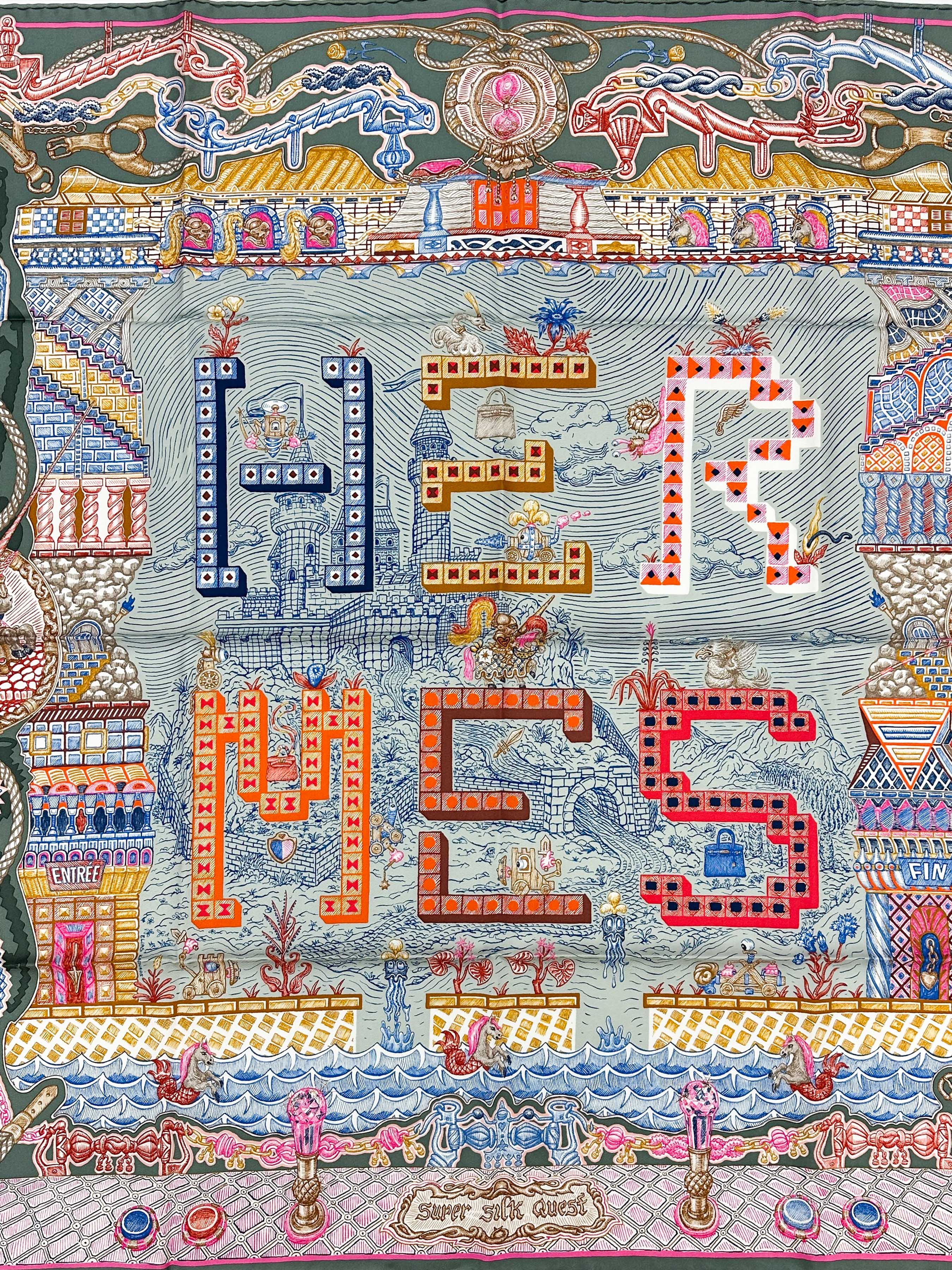 Hermès Super Silk Quest 90