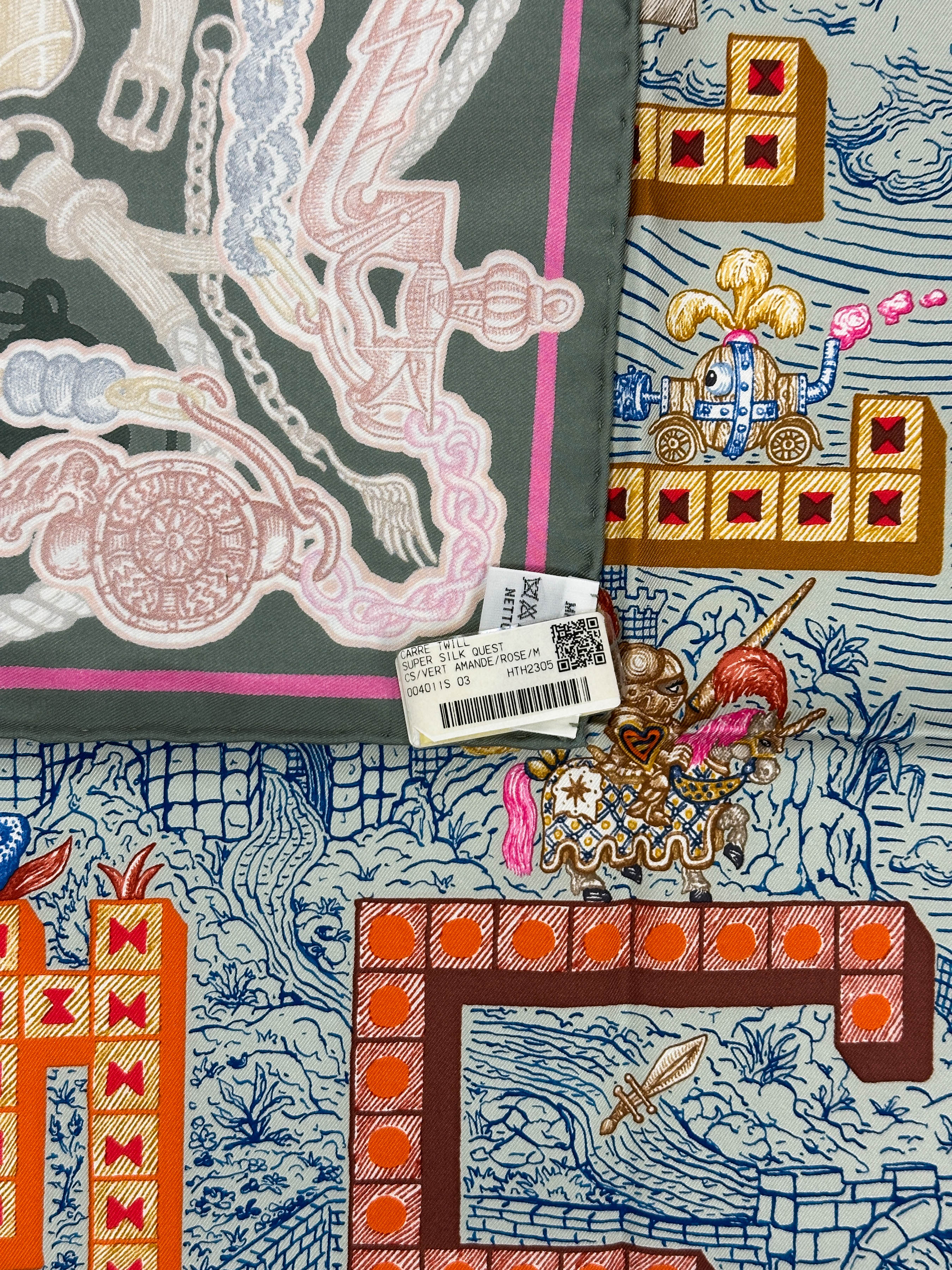 Hermès Super Silk Quest 90