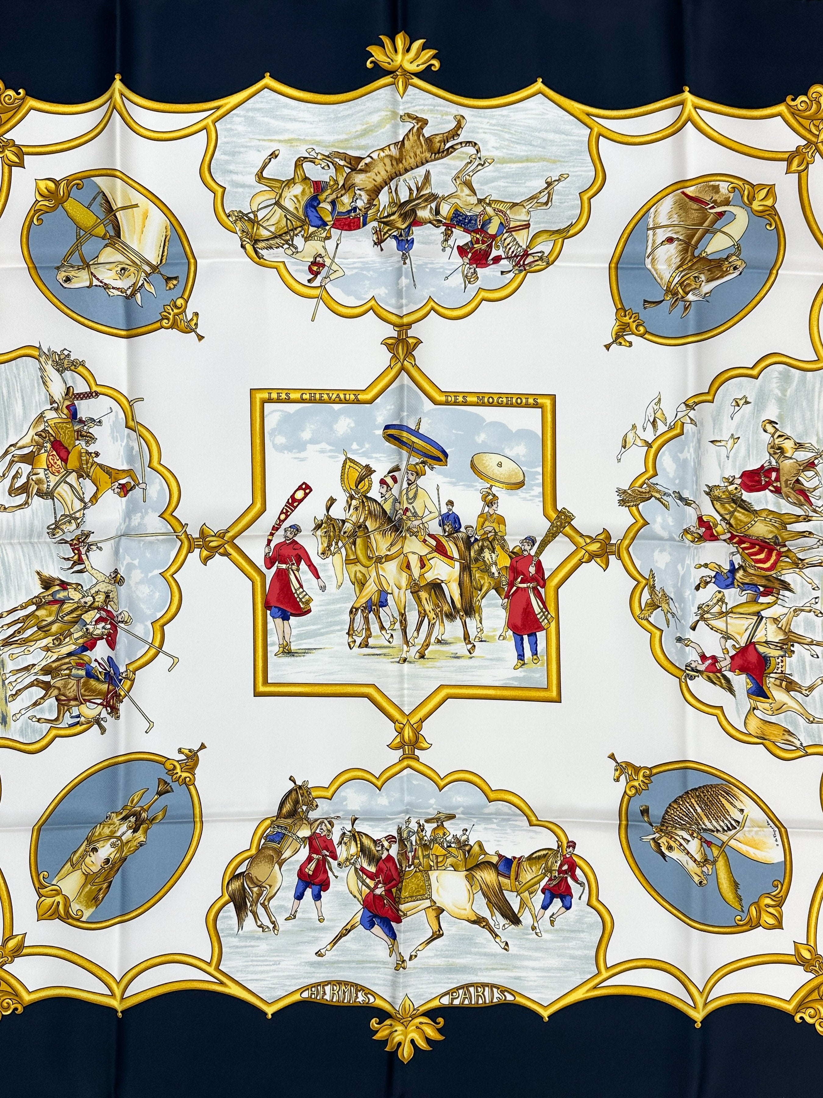 Hermès Les Chevaux des Moghols 90