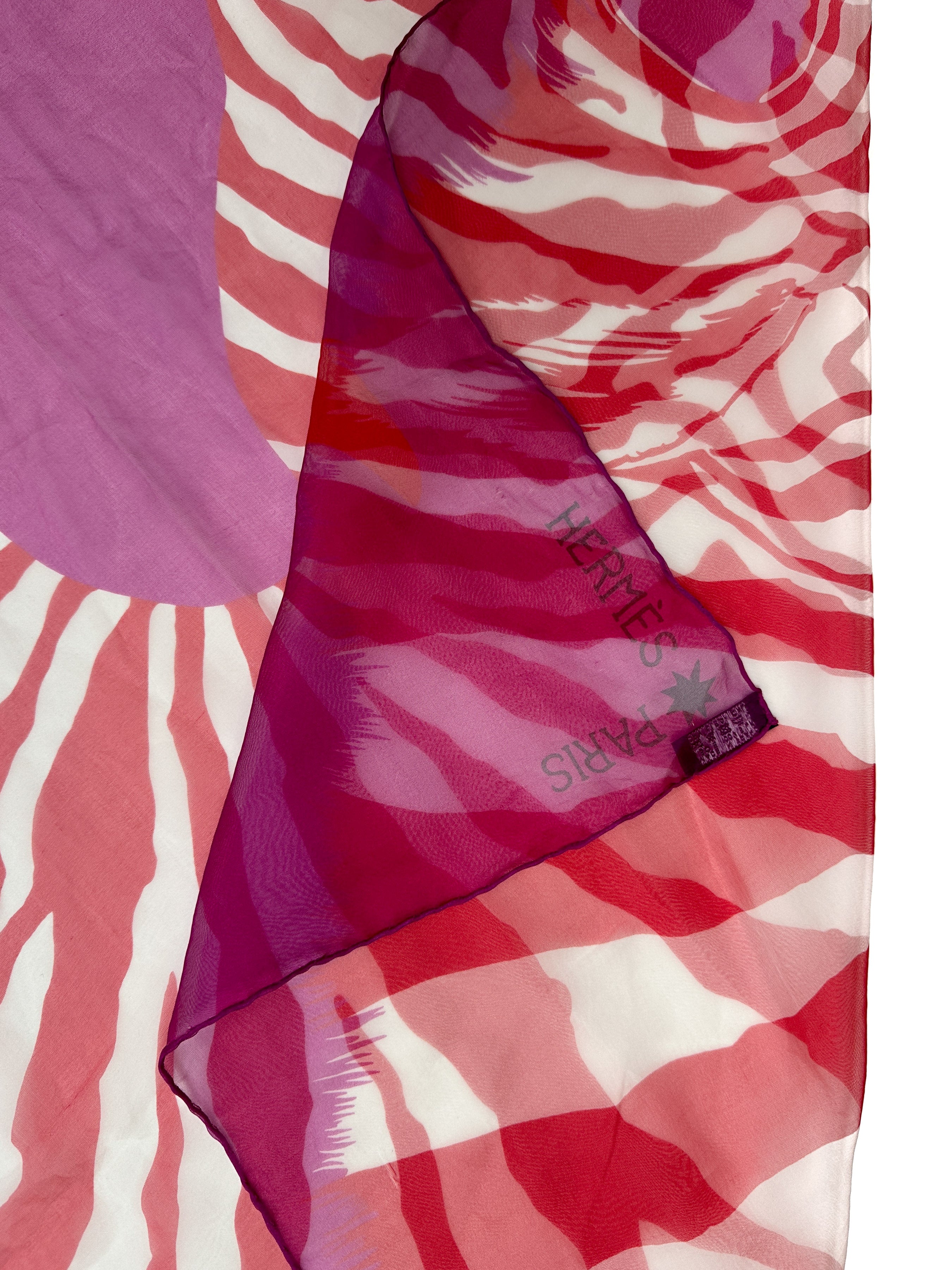Hermès Zebra Pegasus Mousseline 140