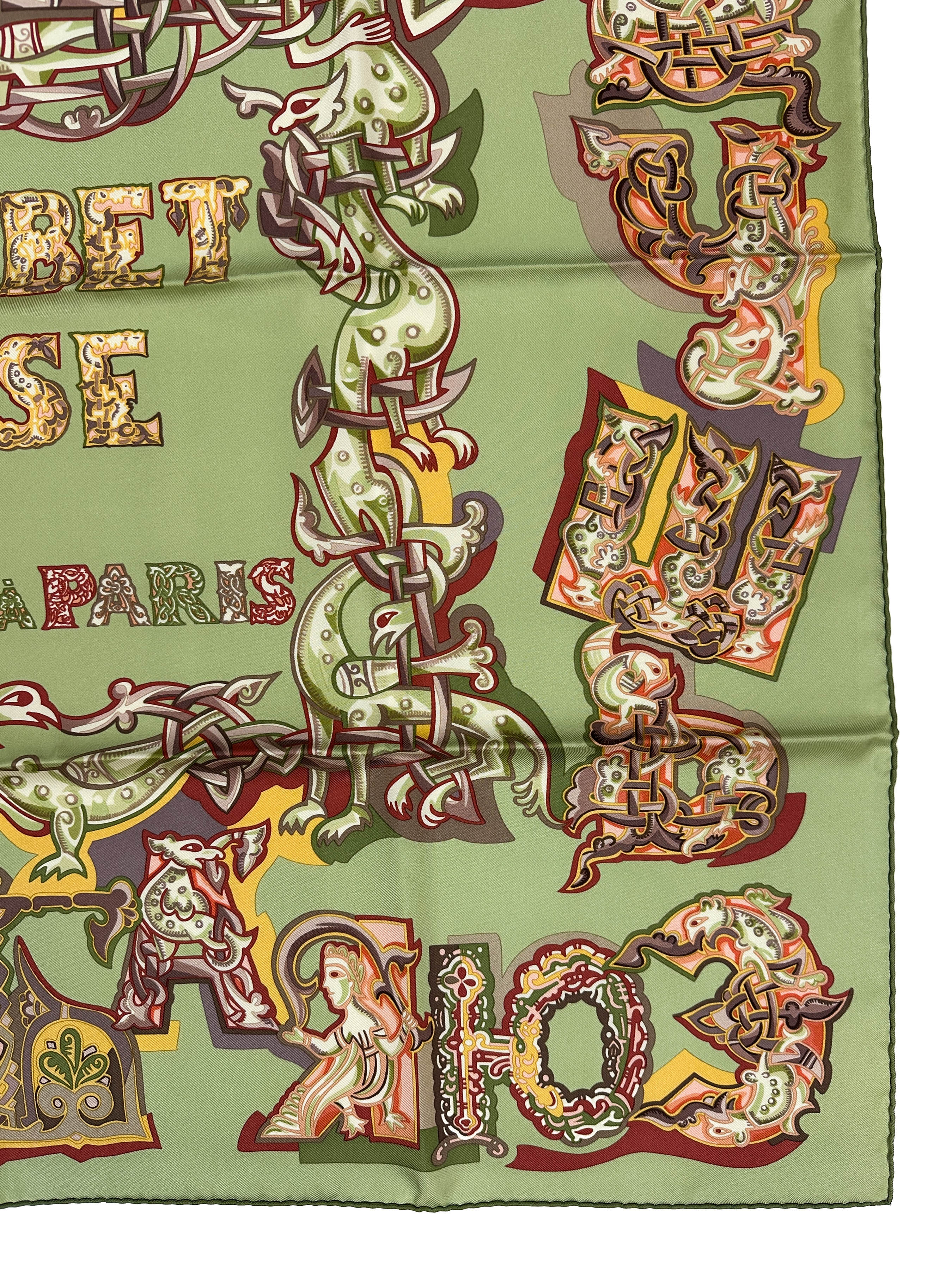 Hermès Alphabet Russe 90