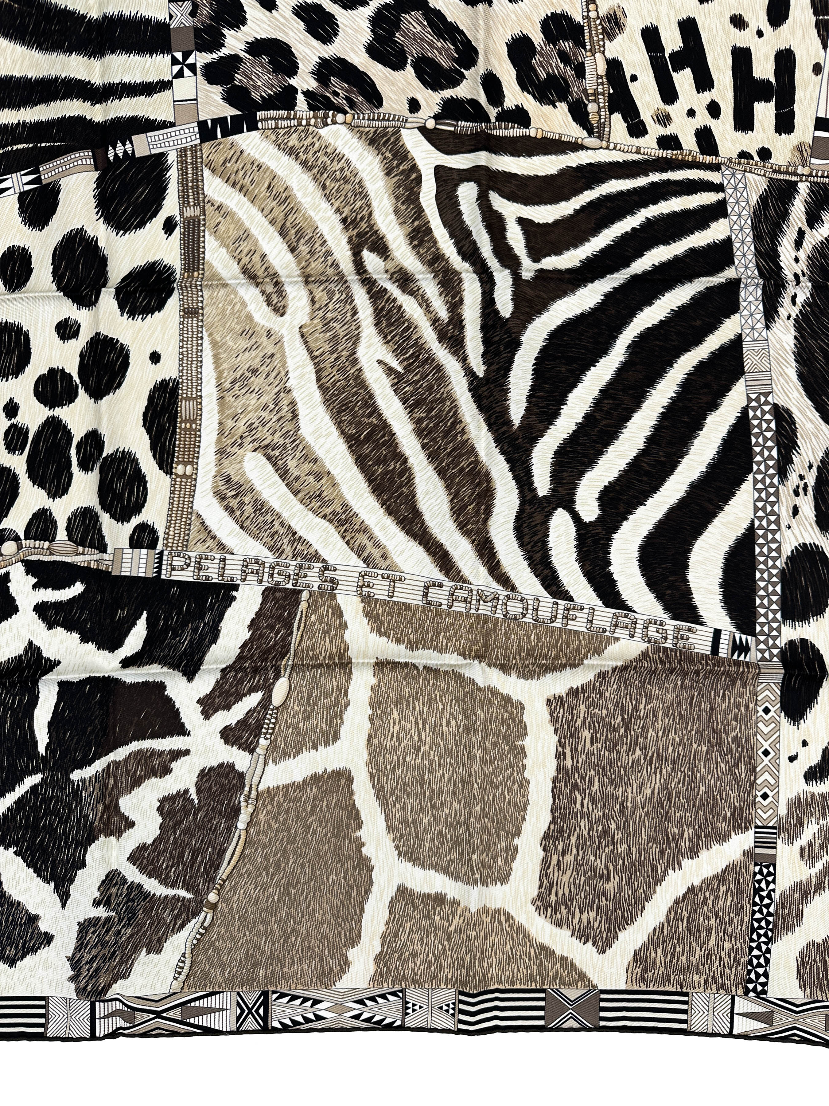 Hermès Pelages et Camouflage 90