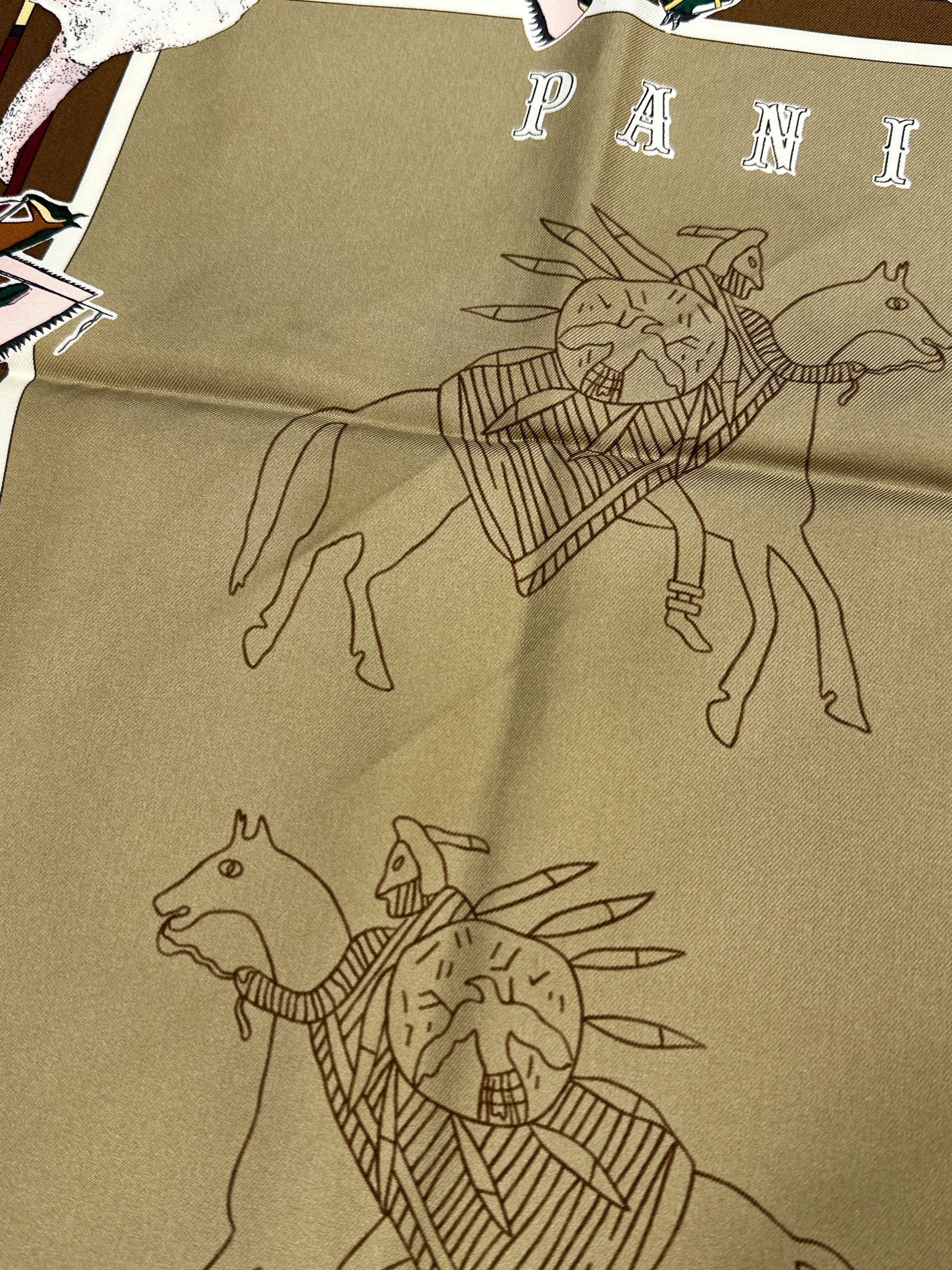 Hermès *Limited Edition Hermès In Seattle 2009* Pani La Shar Pawnee 90