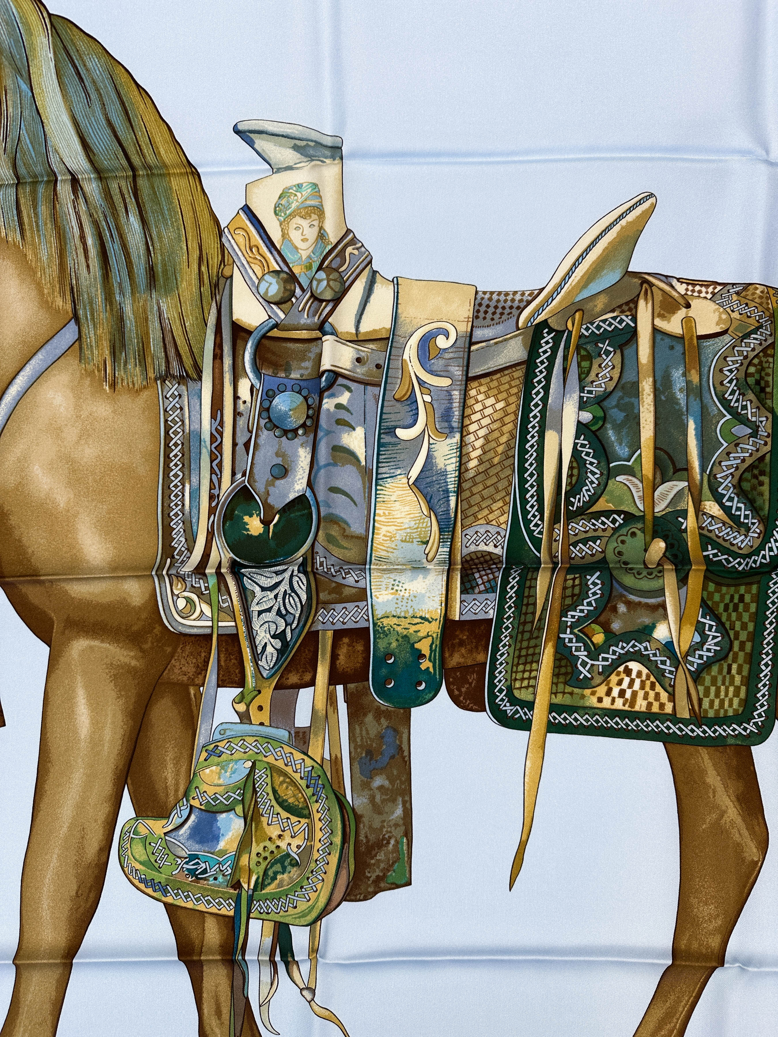 Hermès Mon Petit Cheval Mexicain 90