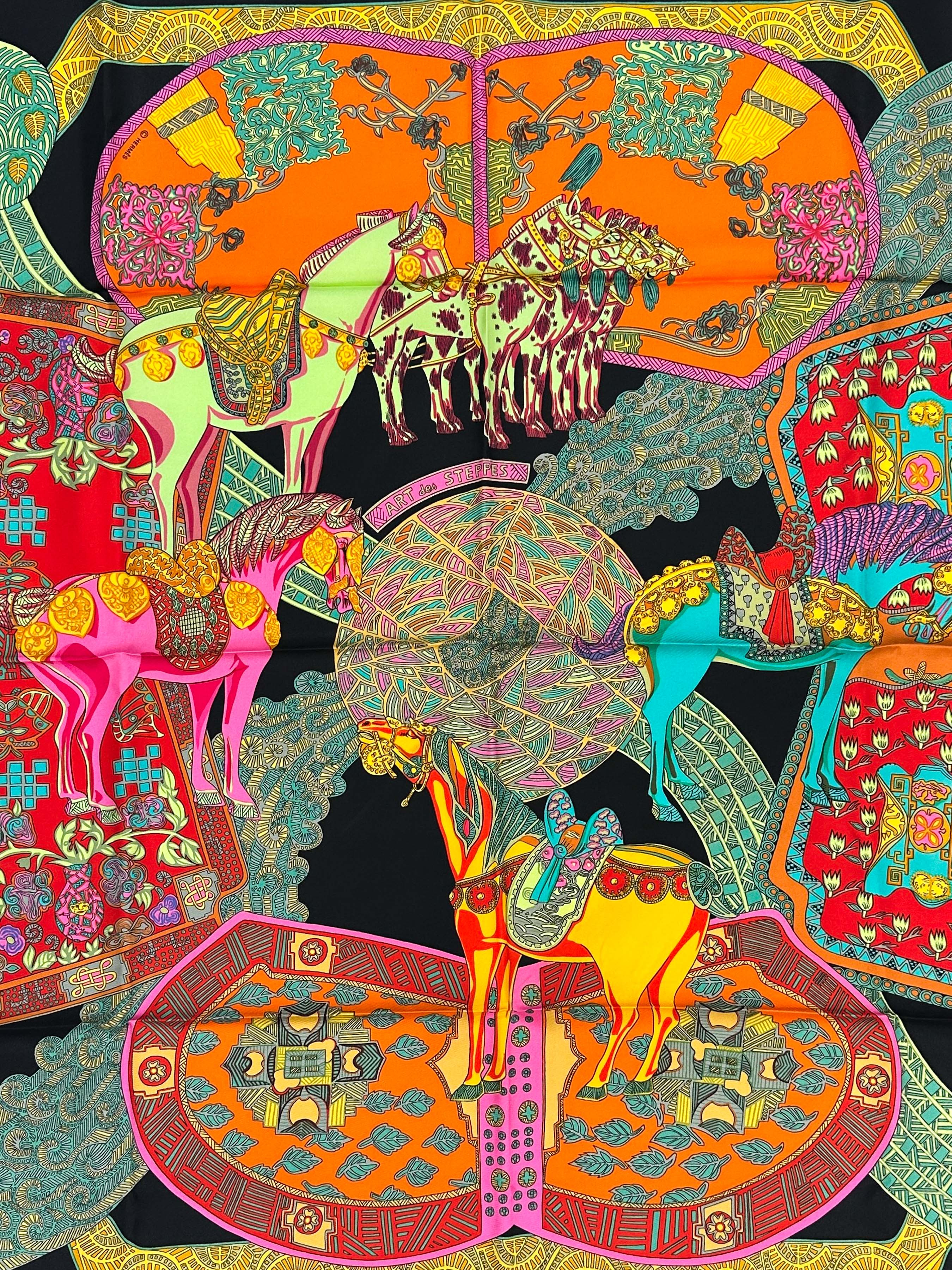 Hermès Art Des Steppes 90