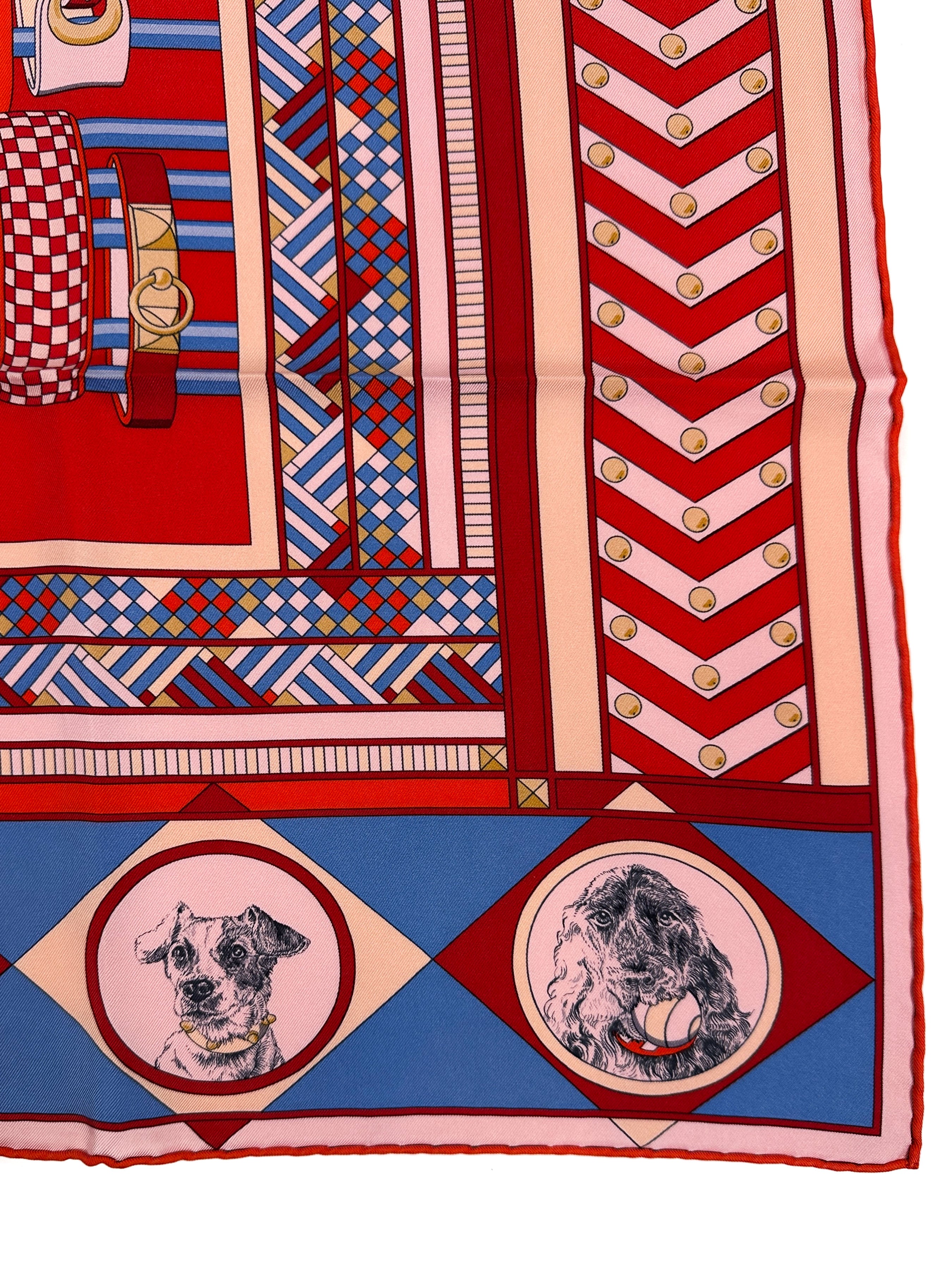 Hermès Colliers et Chiens Wash 90