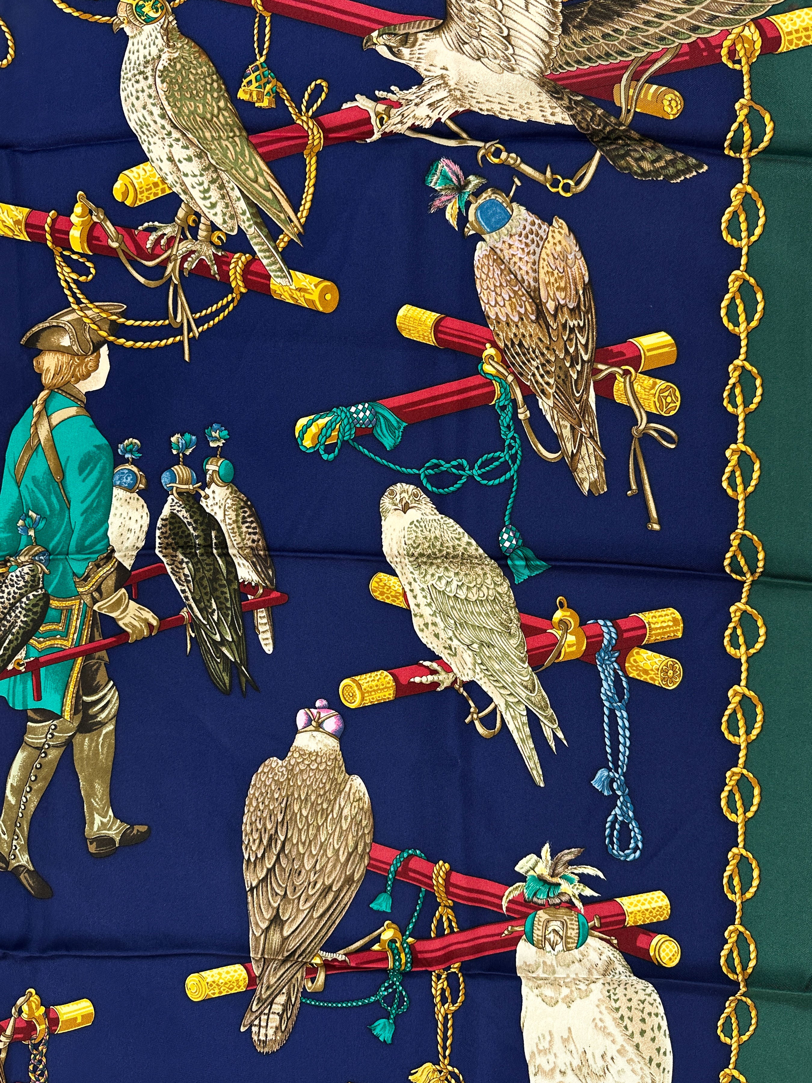 Hermès Les Oiseaux du Roy 90