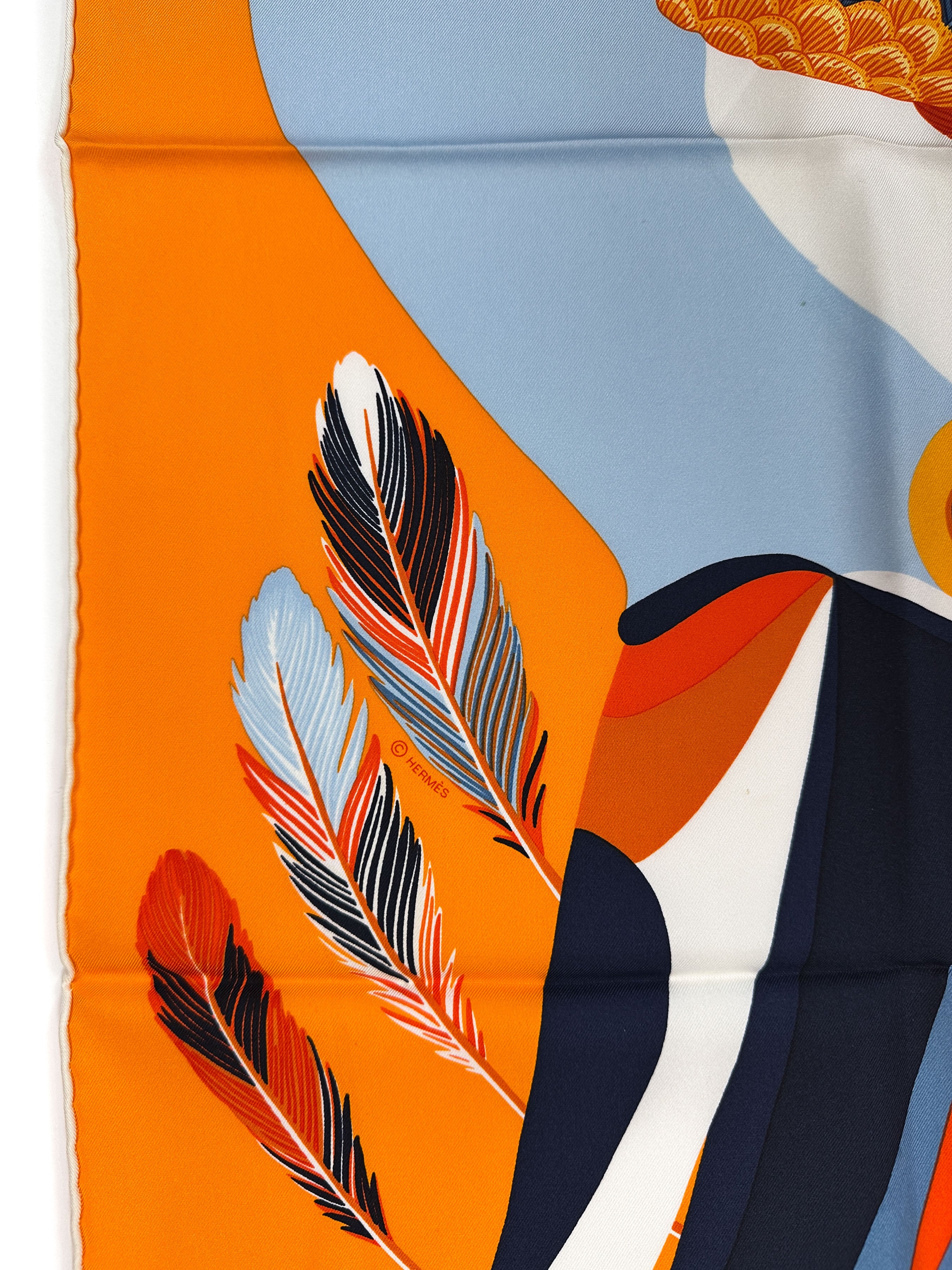 Hermès Toucans de Paradis 90
