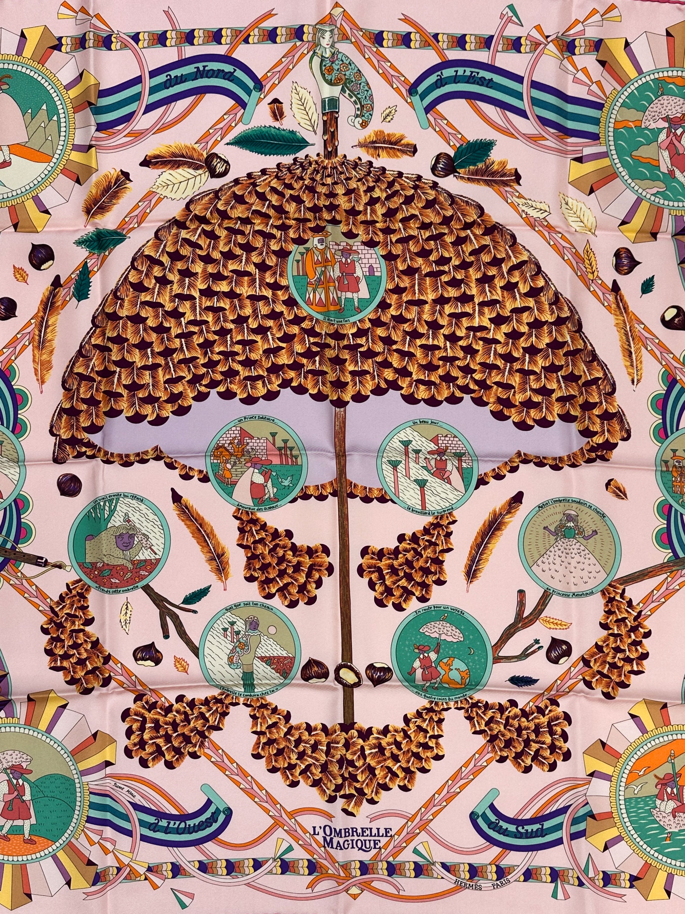 Hermès L'Ombrelle Magique 90