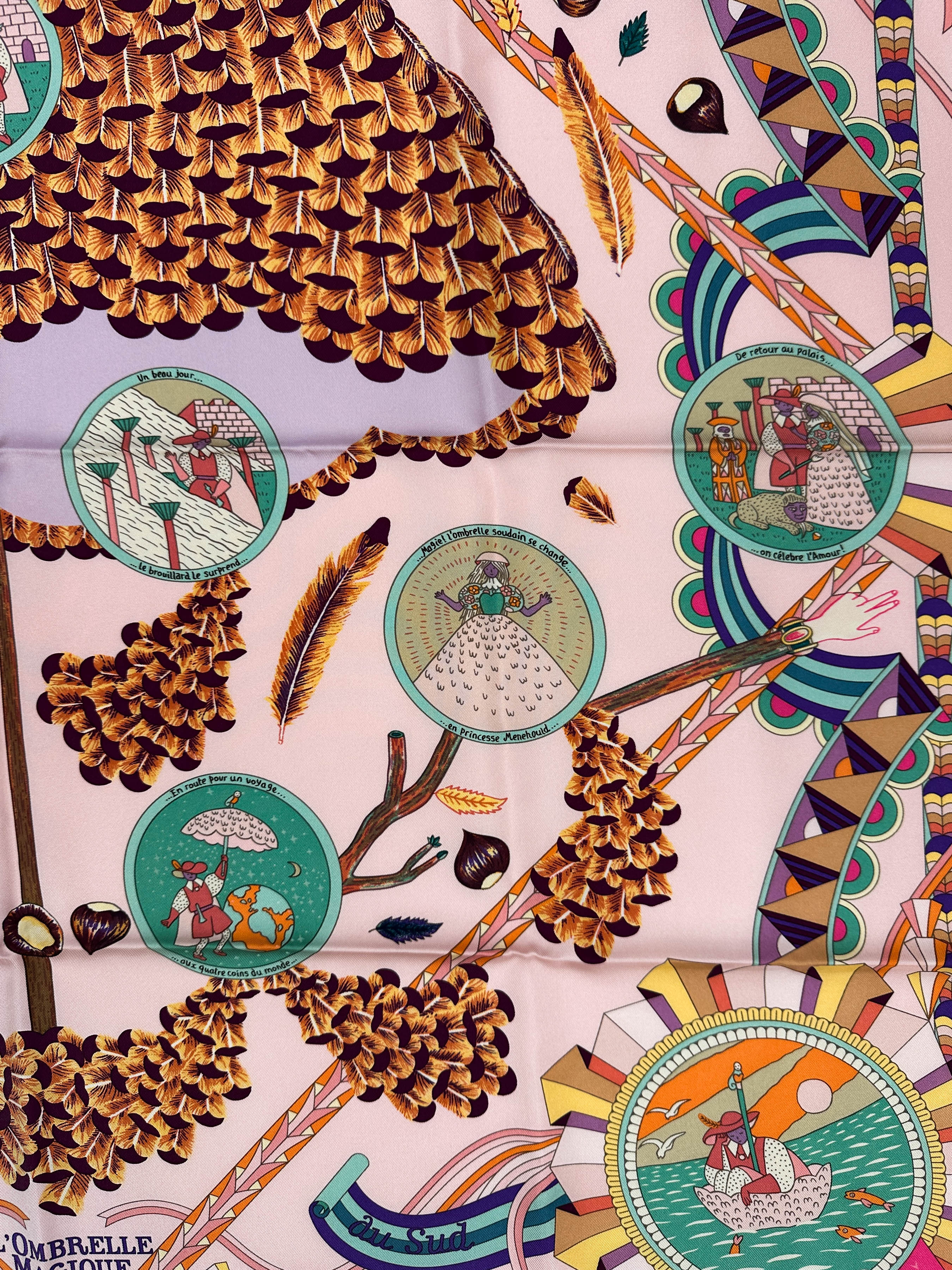 Hermès L'Ombrelle Magique 90