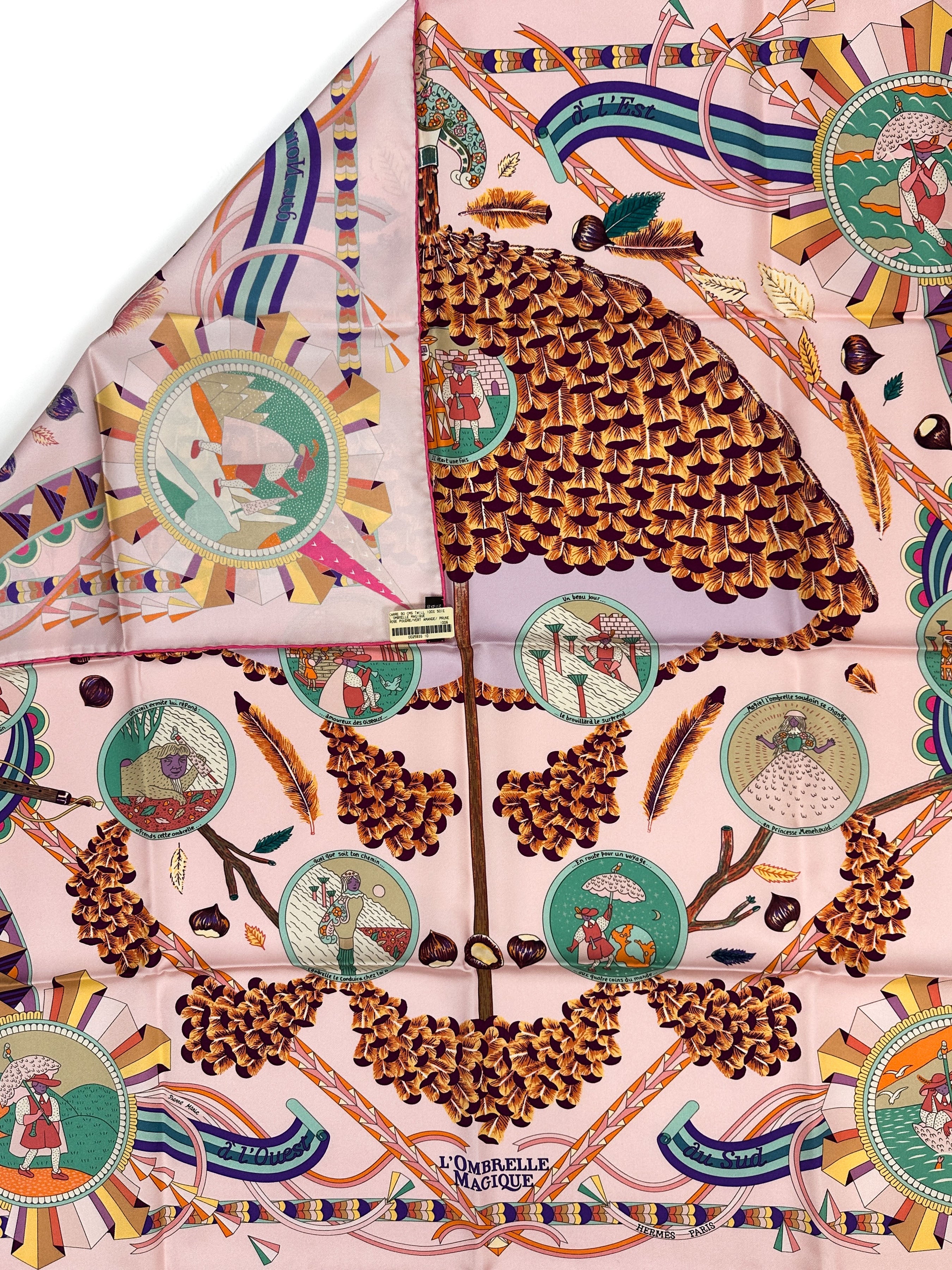 Hermès L'Ombrelle Magique 90