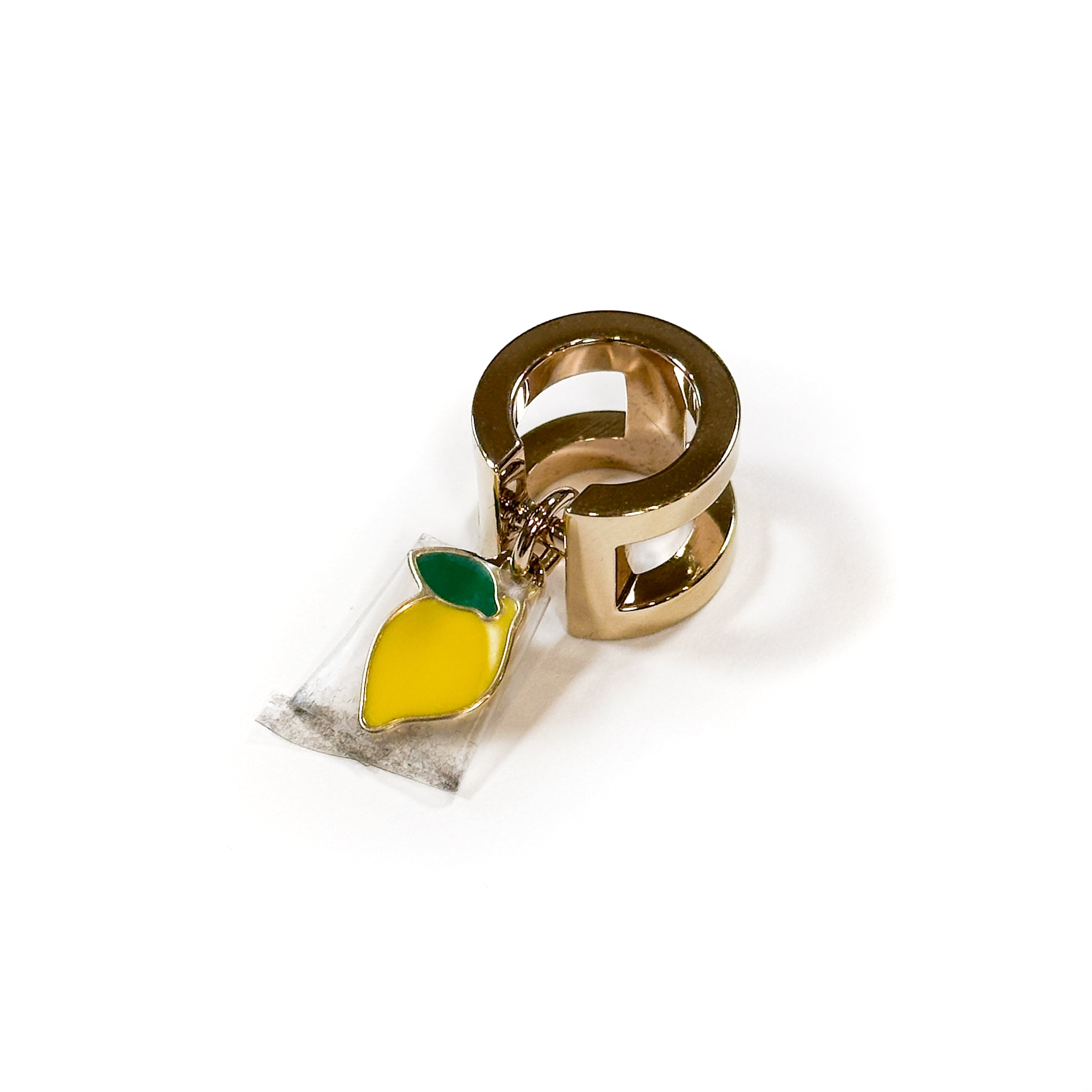 Hermès Mini H Citron Twilly Ring