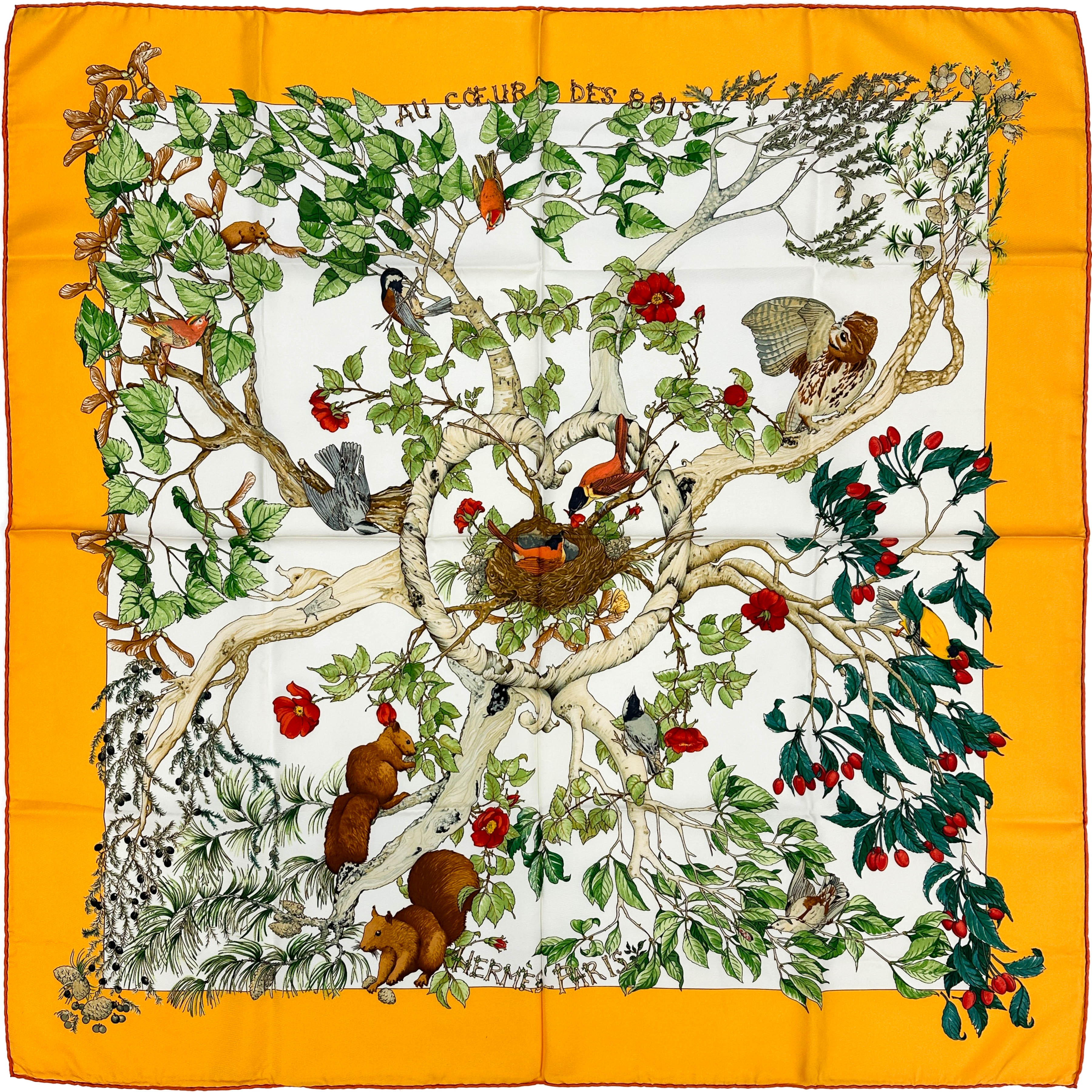 Hermès Au Cœur des Bois 90