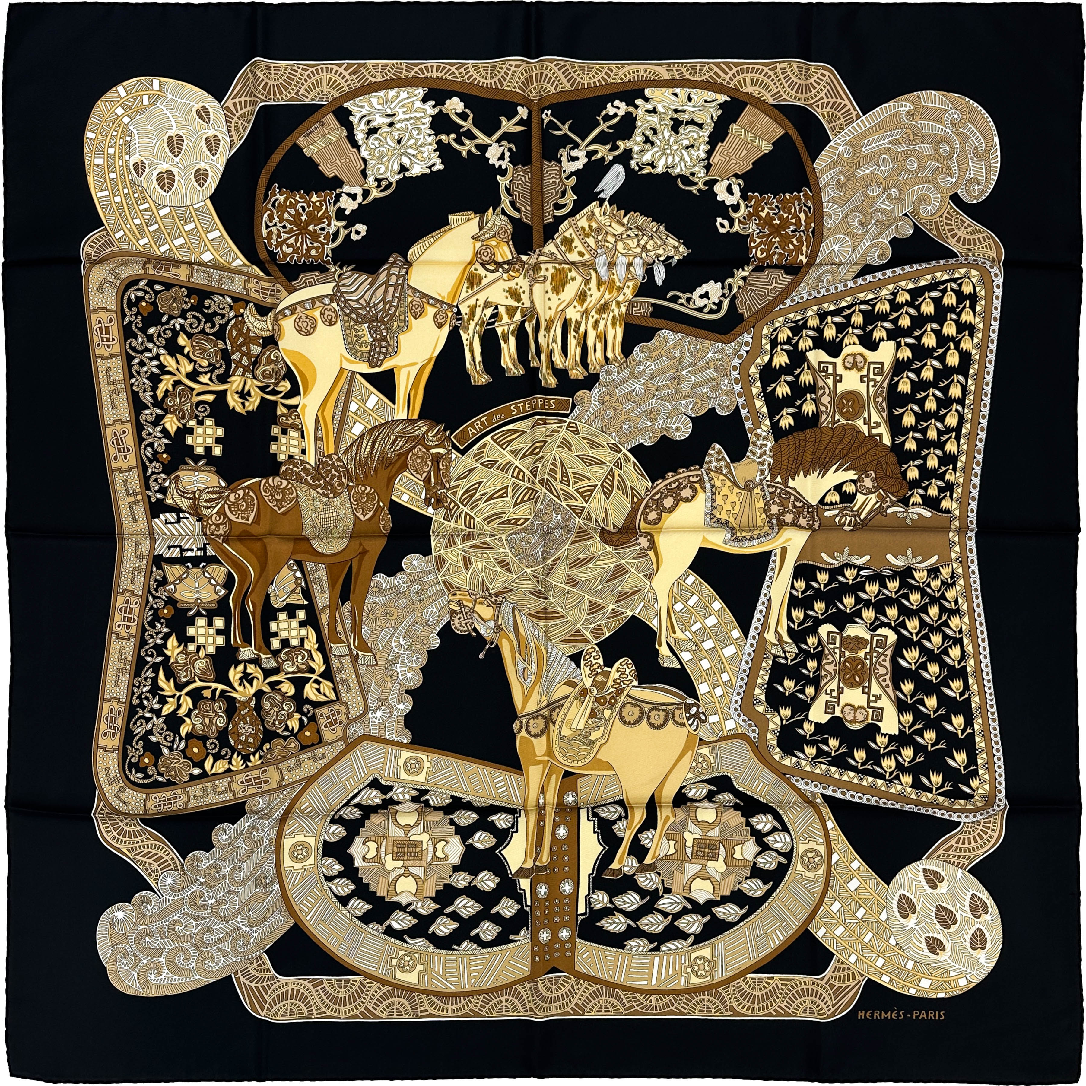 Hermès Art Des Steppes 90