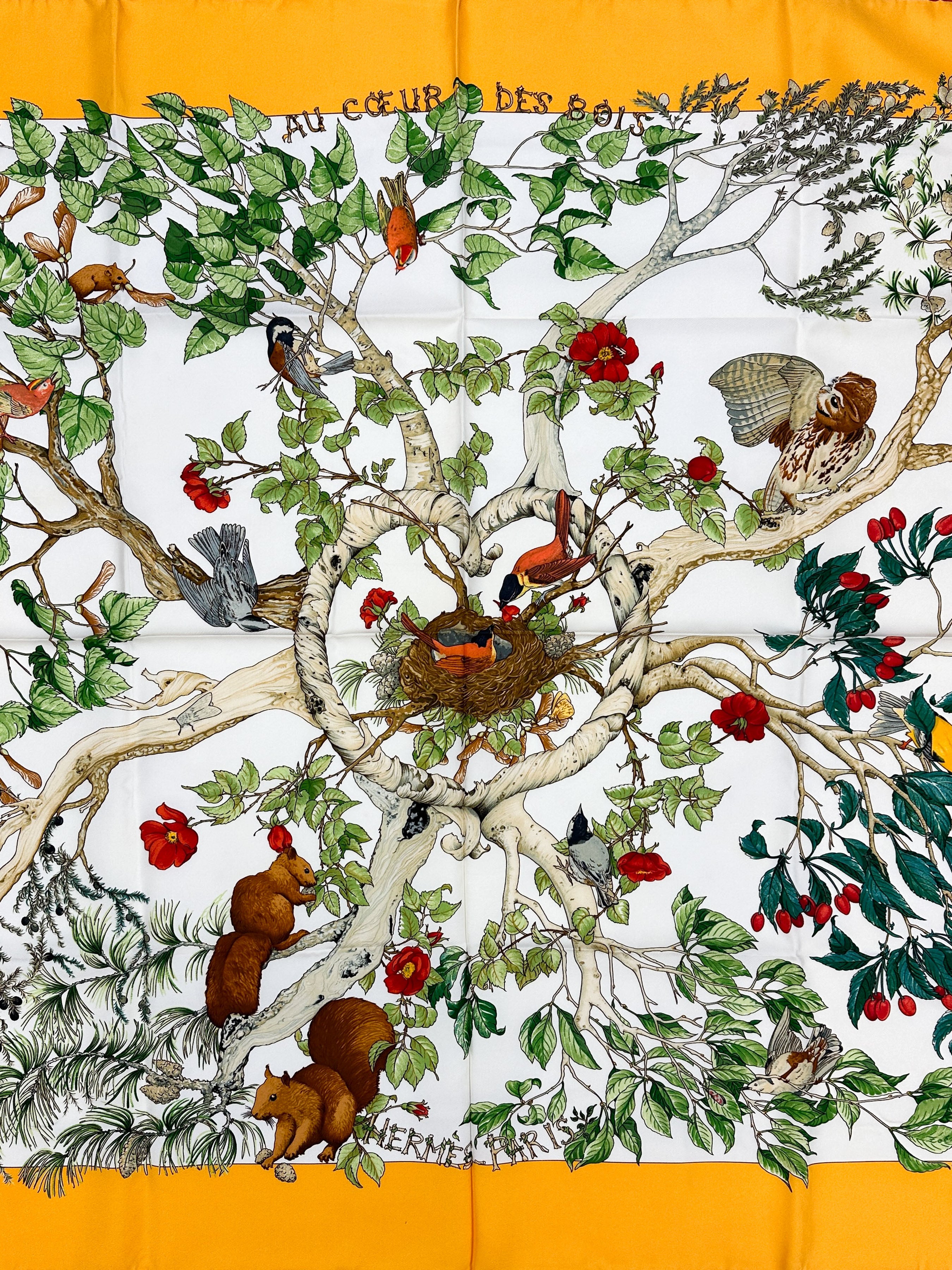 Hermès Au Cœur des Bois 90