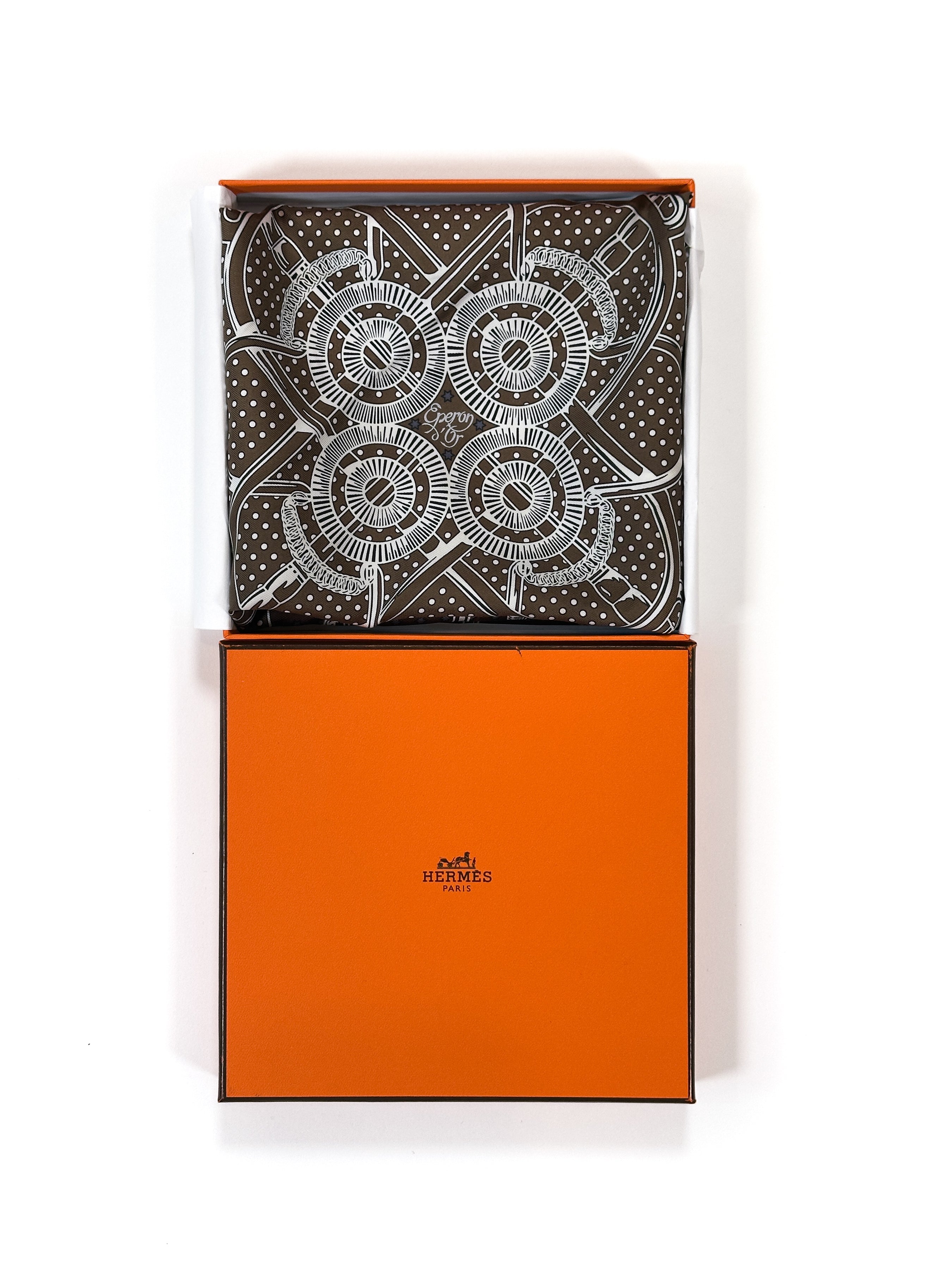 Hermès Eperon d'Or Bandana 55