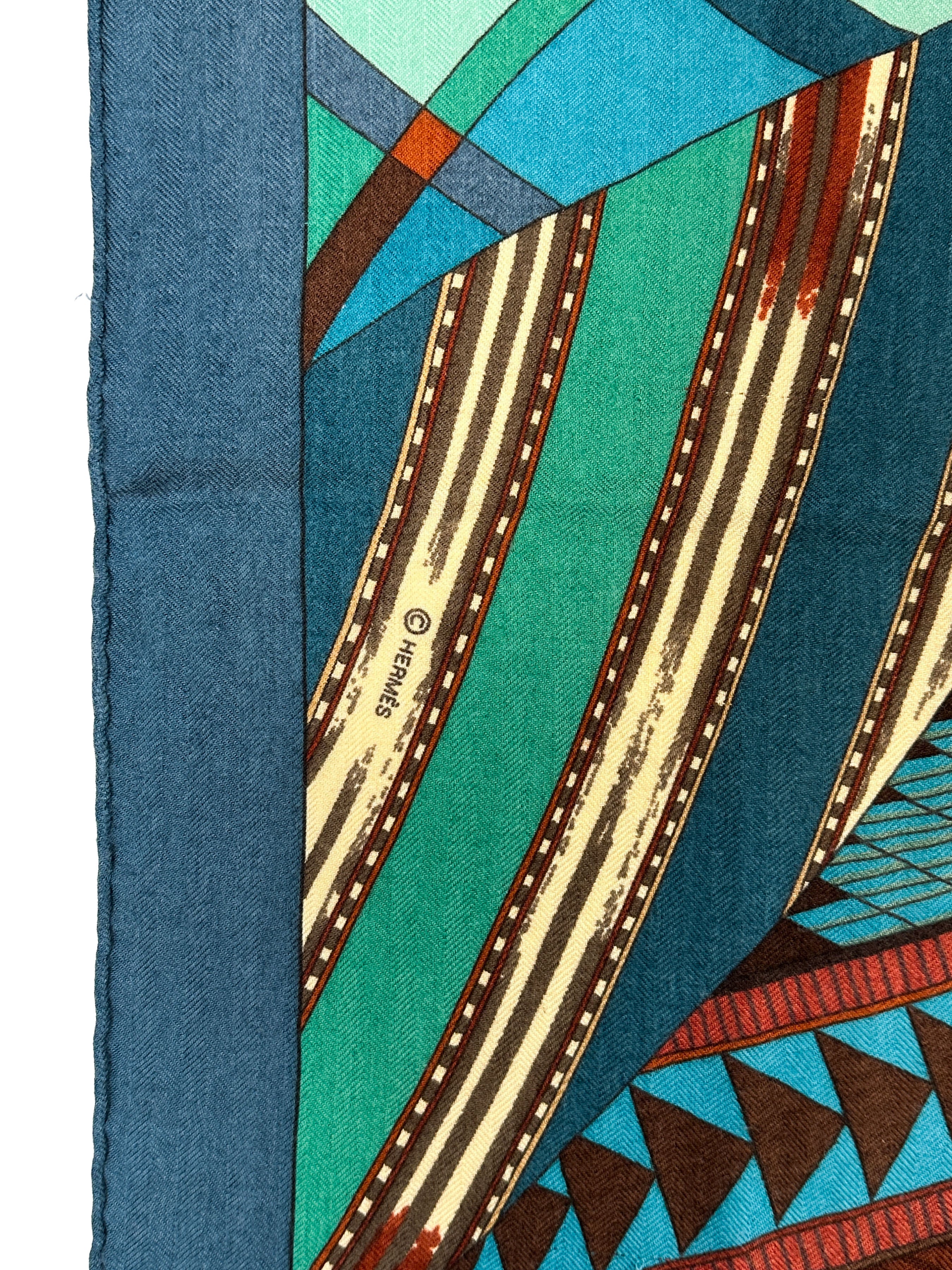 Hermès Coupons Indiens Cashmere 140