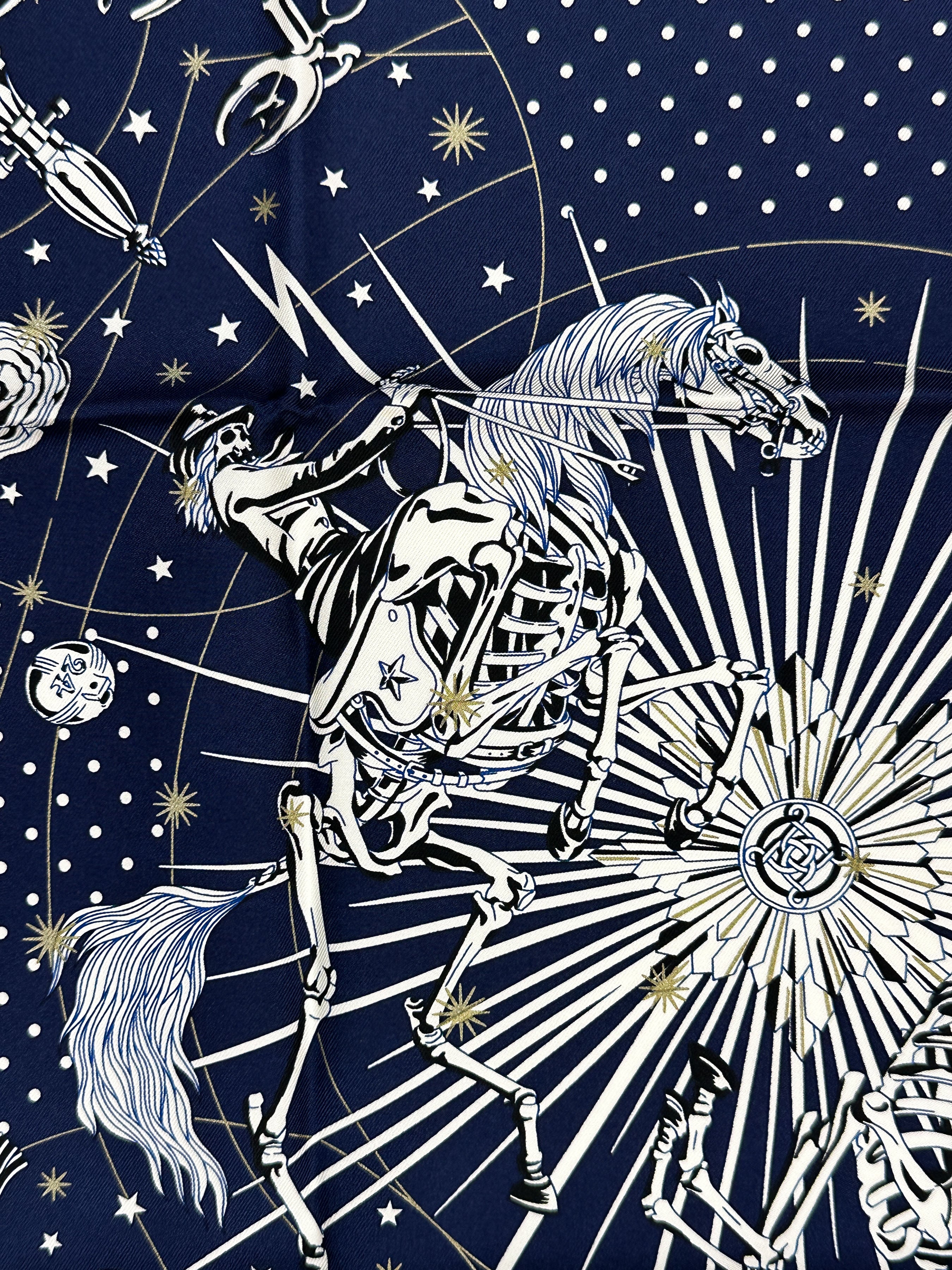 Hermès Chorus Stellarum Bandana 55