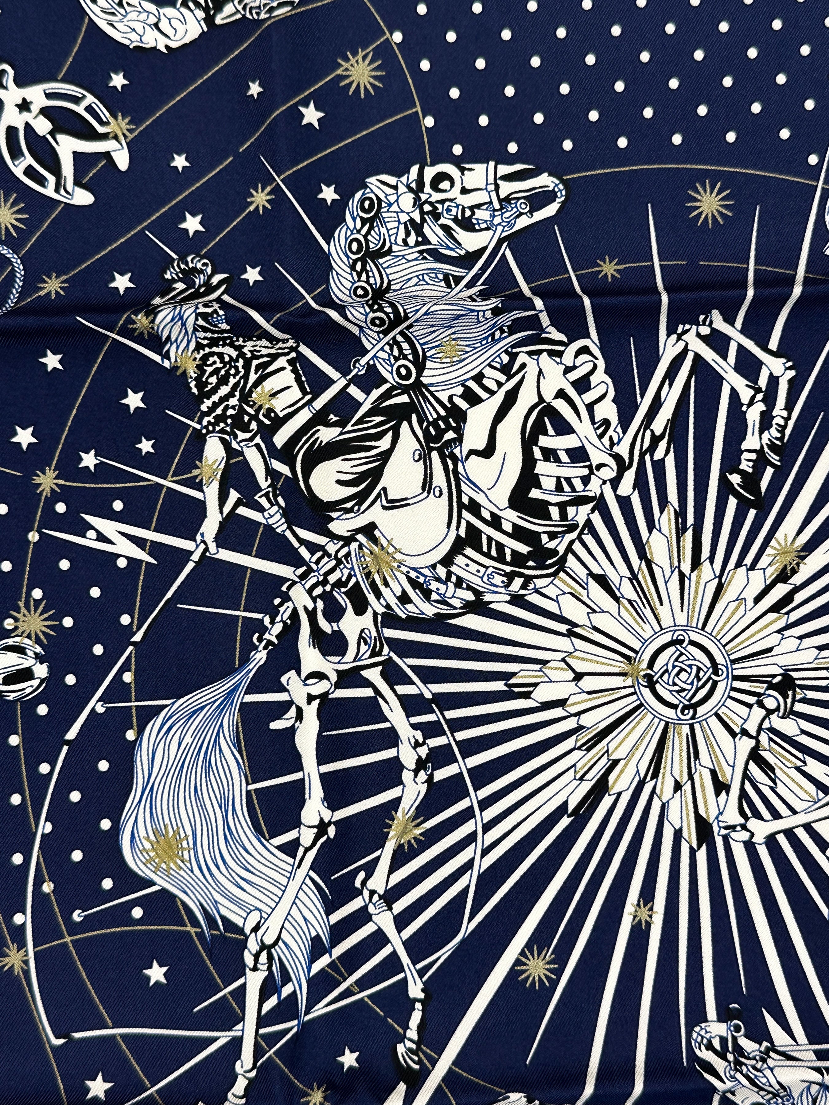 Hermès Chorus Stellarum Bandana 55