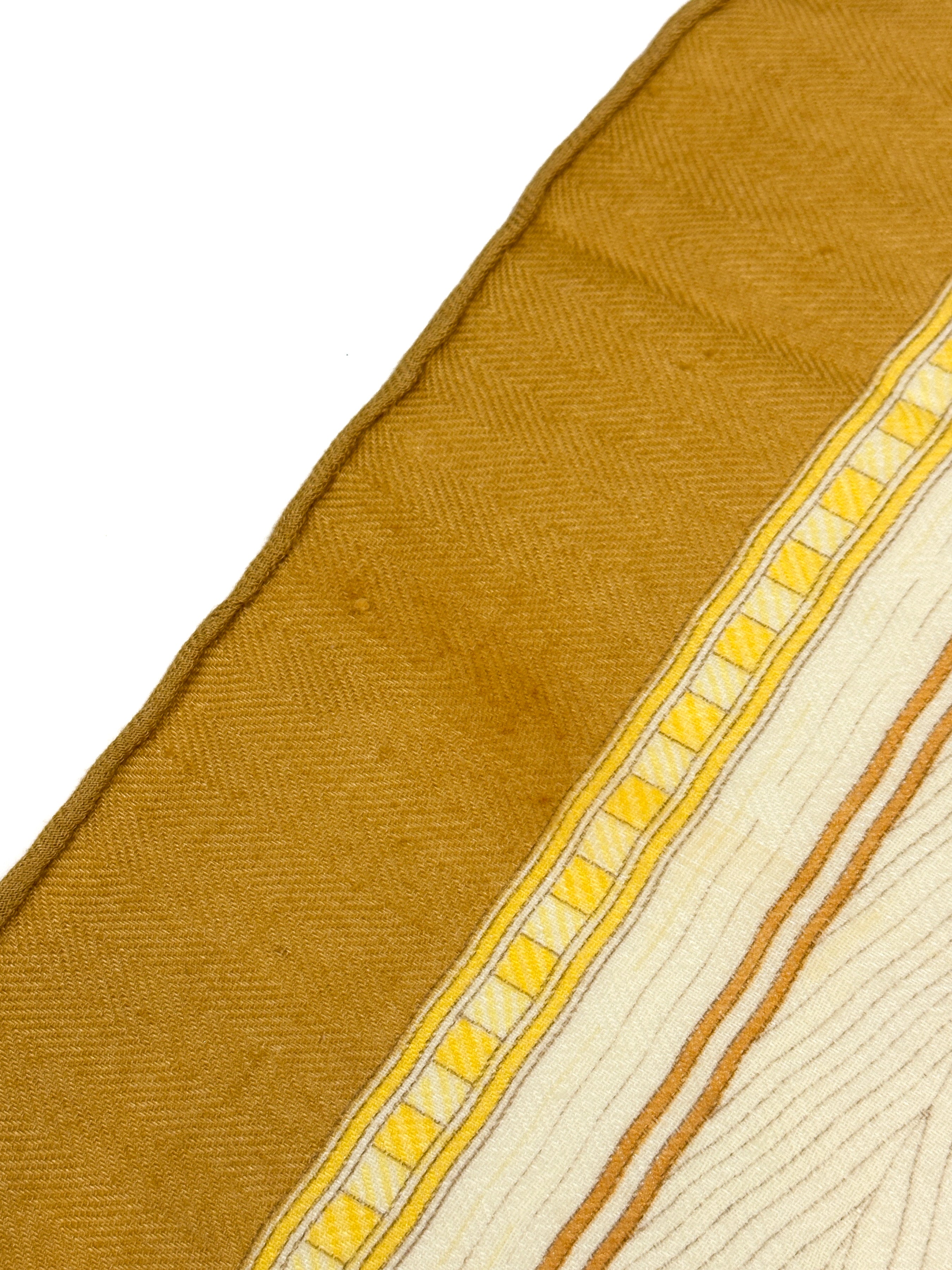 Hermès Jeux de Paille Cashmere Silk 90