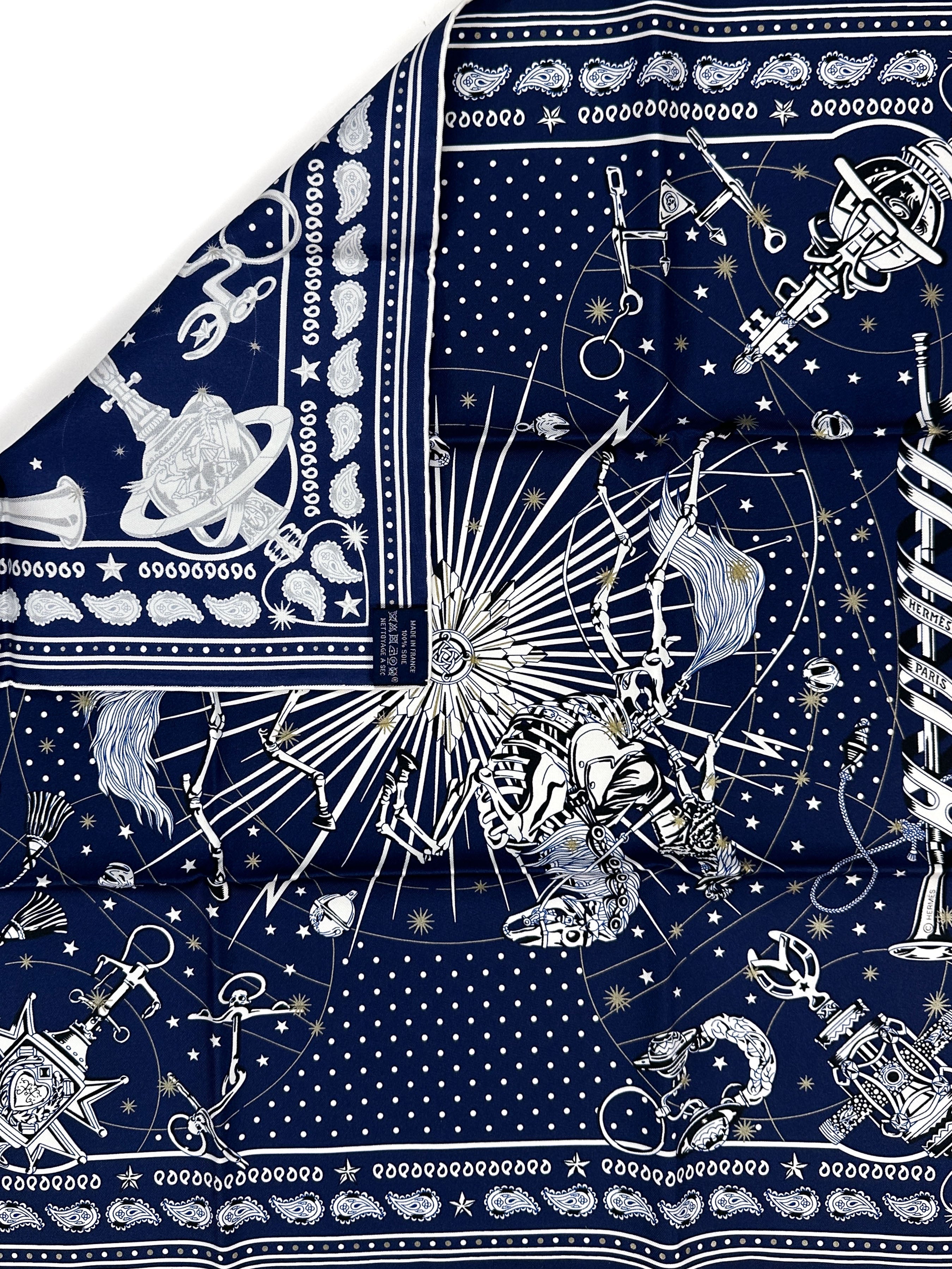 Hermès Chorus Stellarum Bandana 55