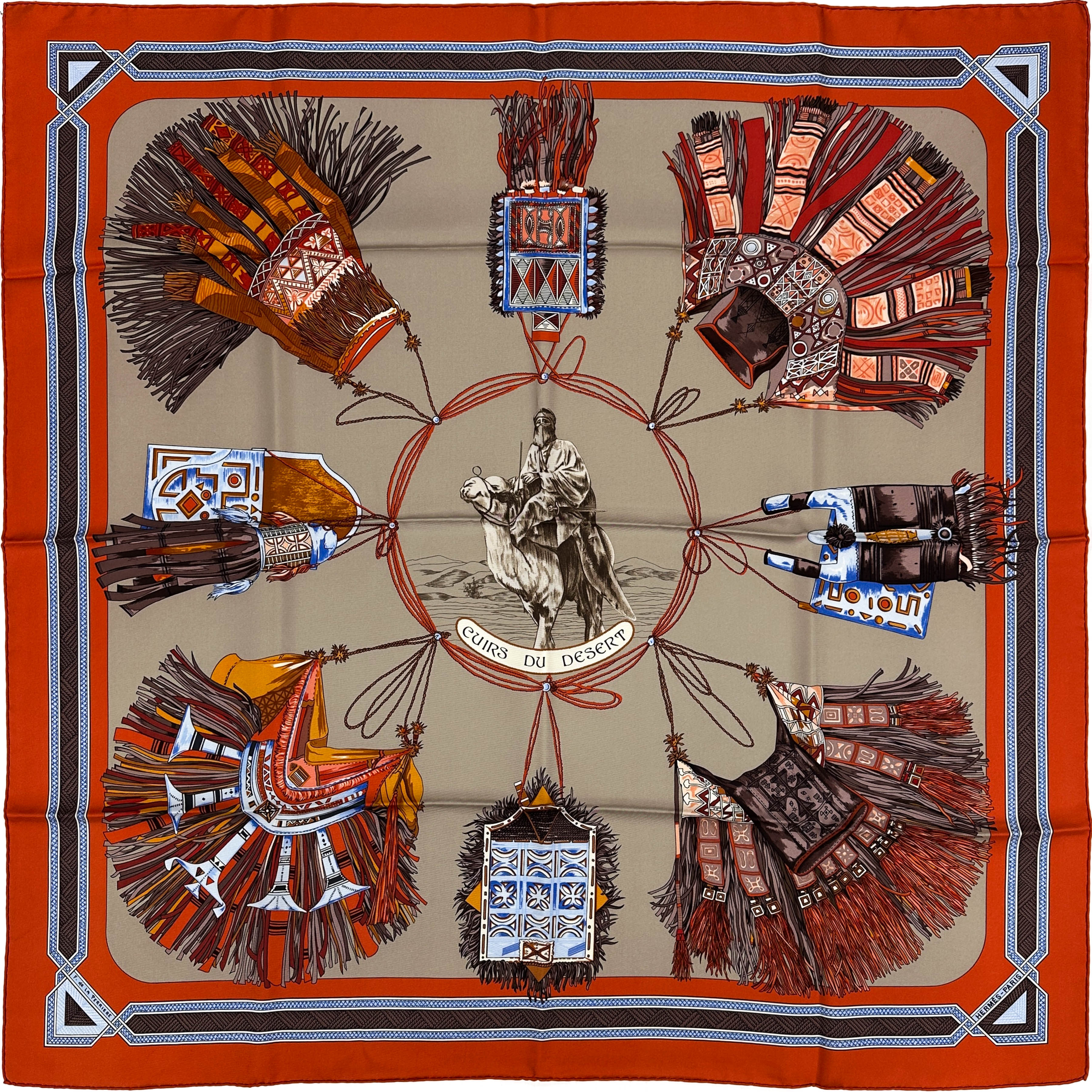 Hermès Cuirs du Désert 90