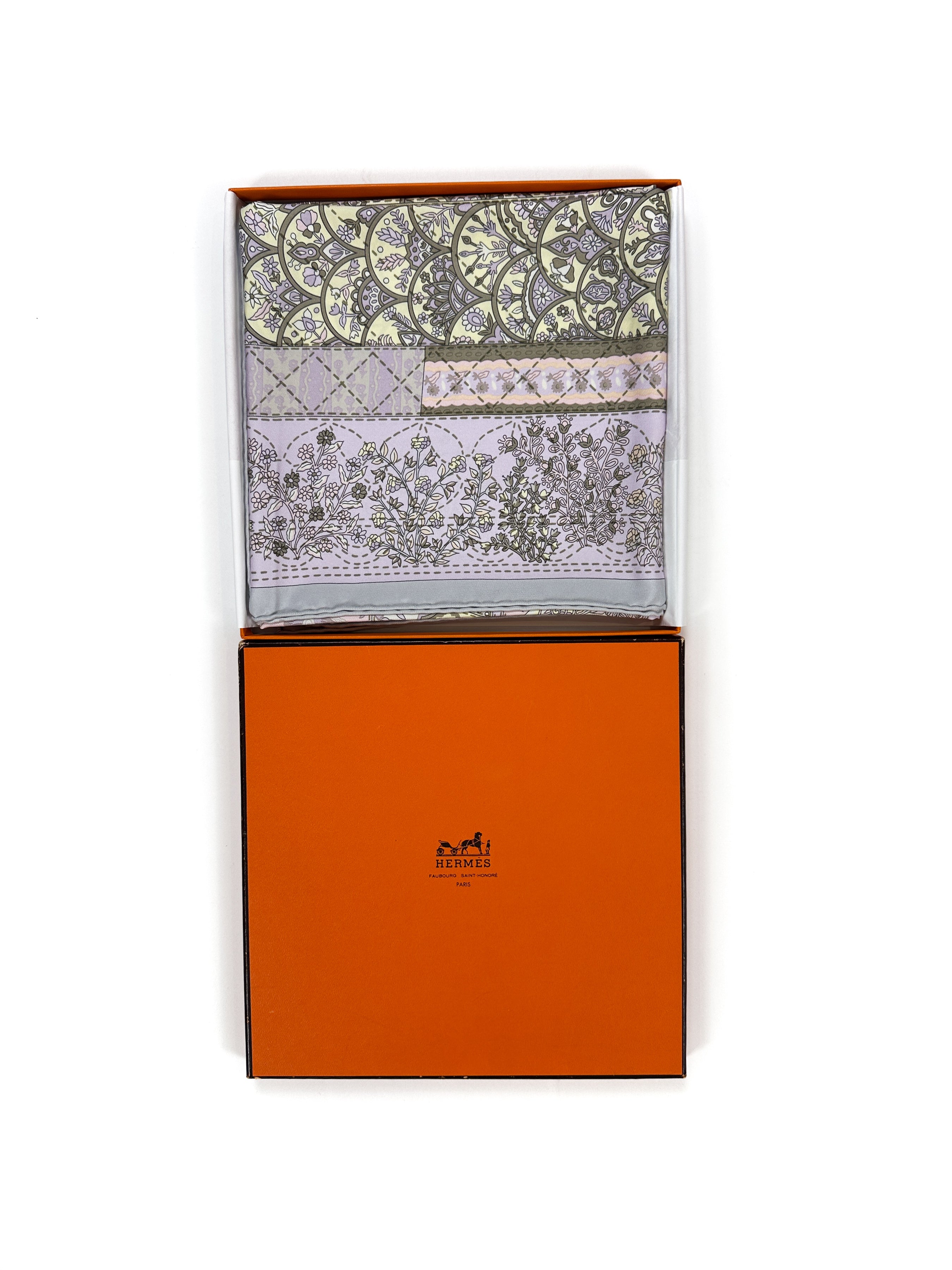 Hermès Piqué Fleuri de Provence 90
