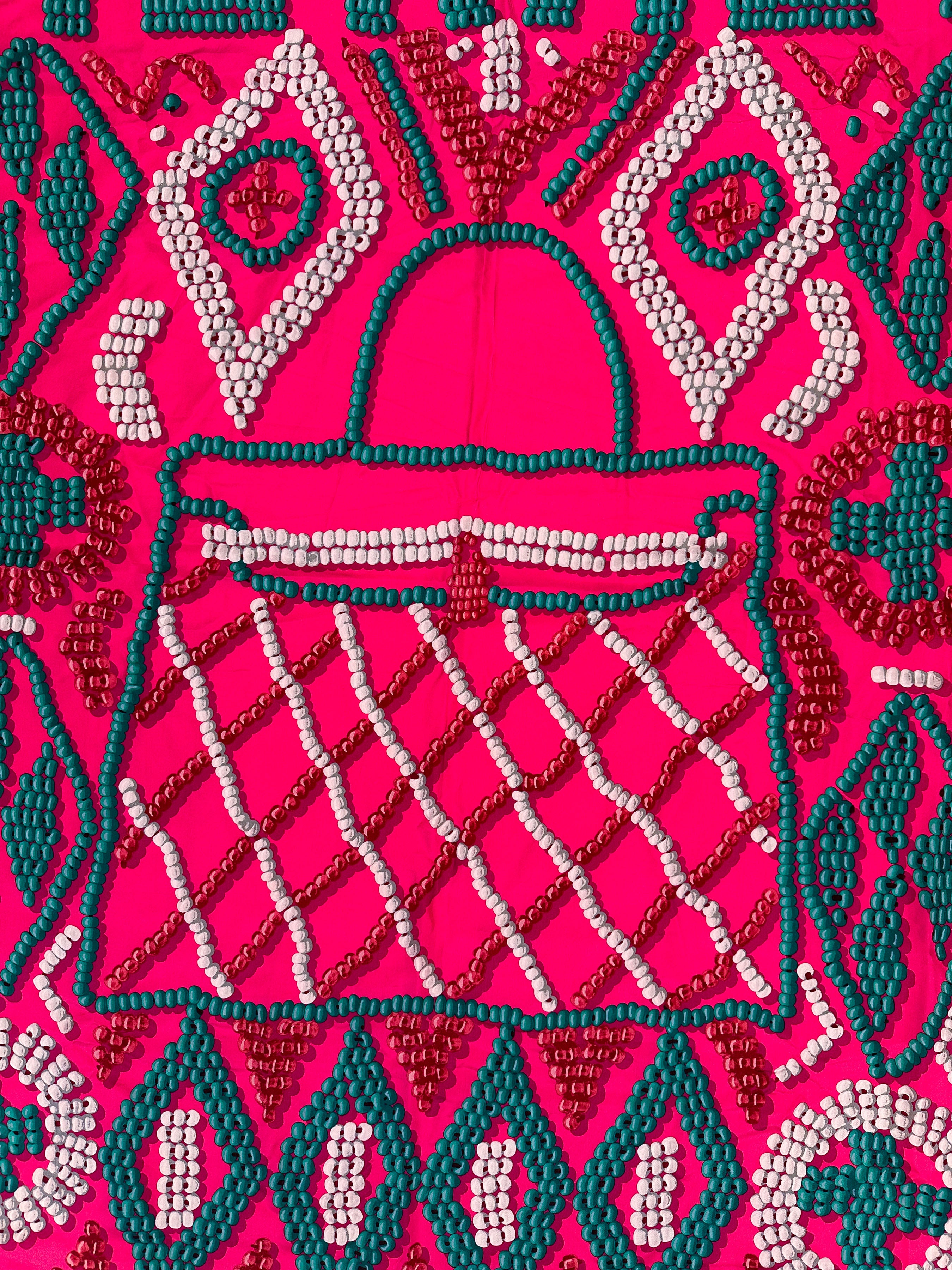 Hermès Kelly en Perles Wash Silk 140