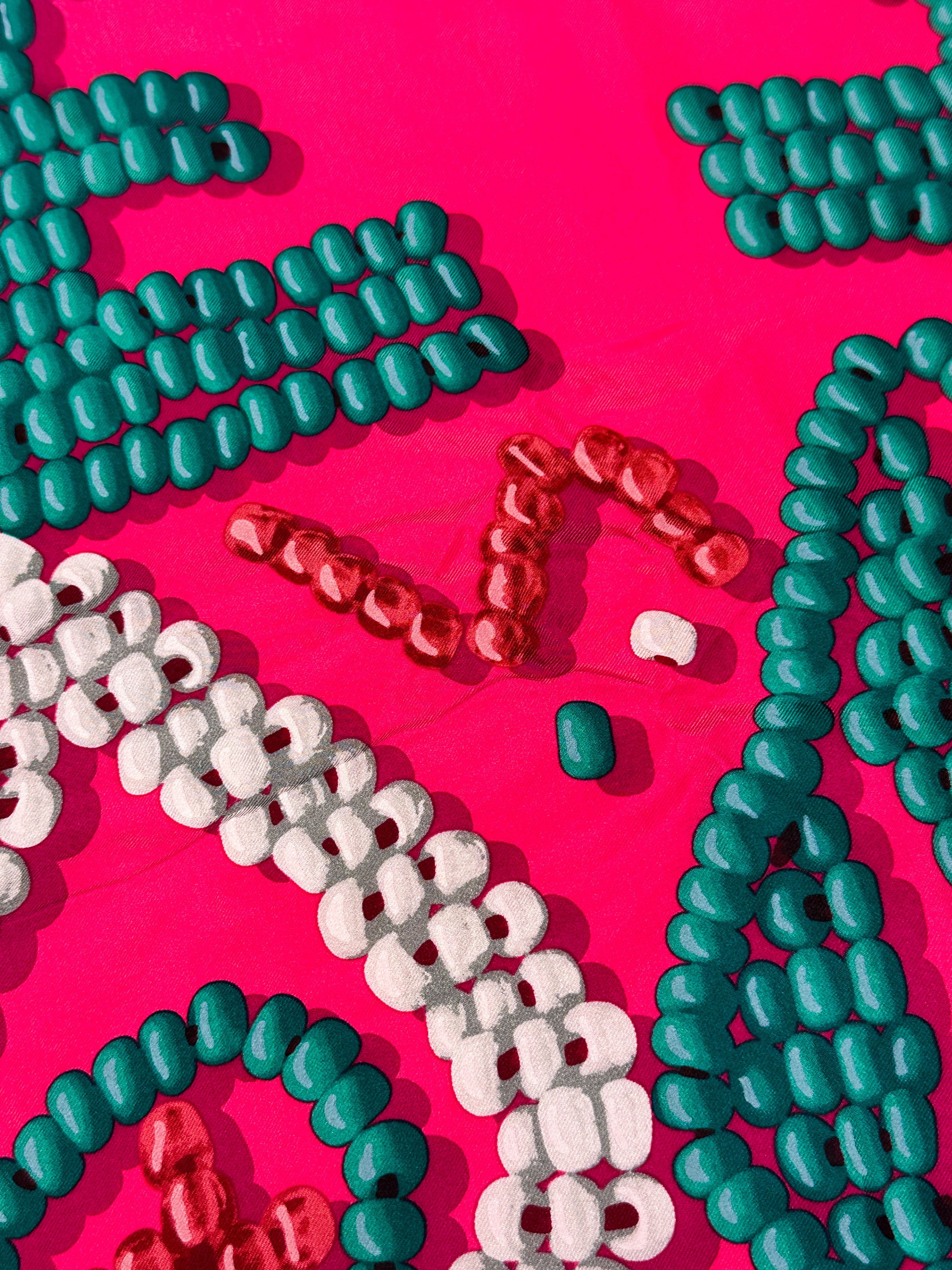 Hermès Kelly en Perles Wash Silk 140