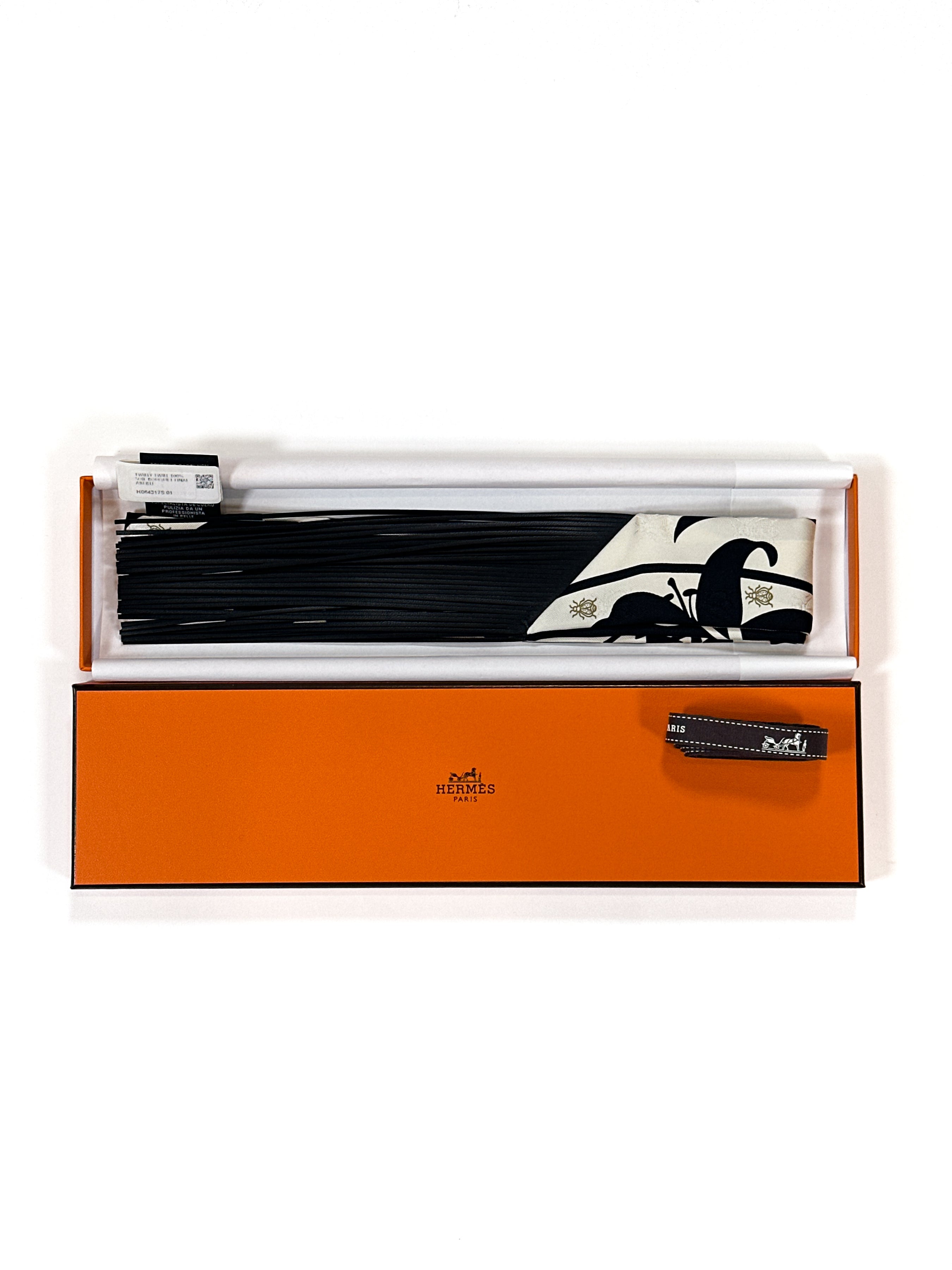 Hermès Bouquet Final Fringe Twilly