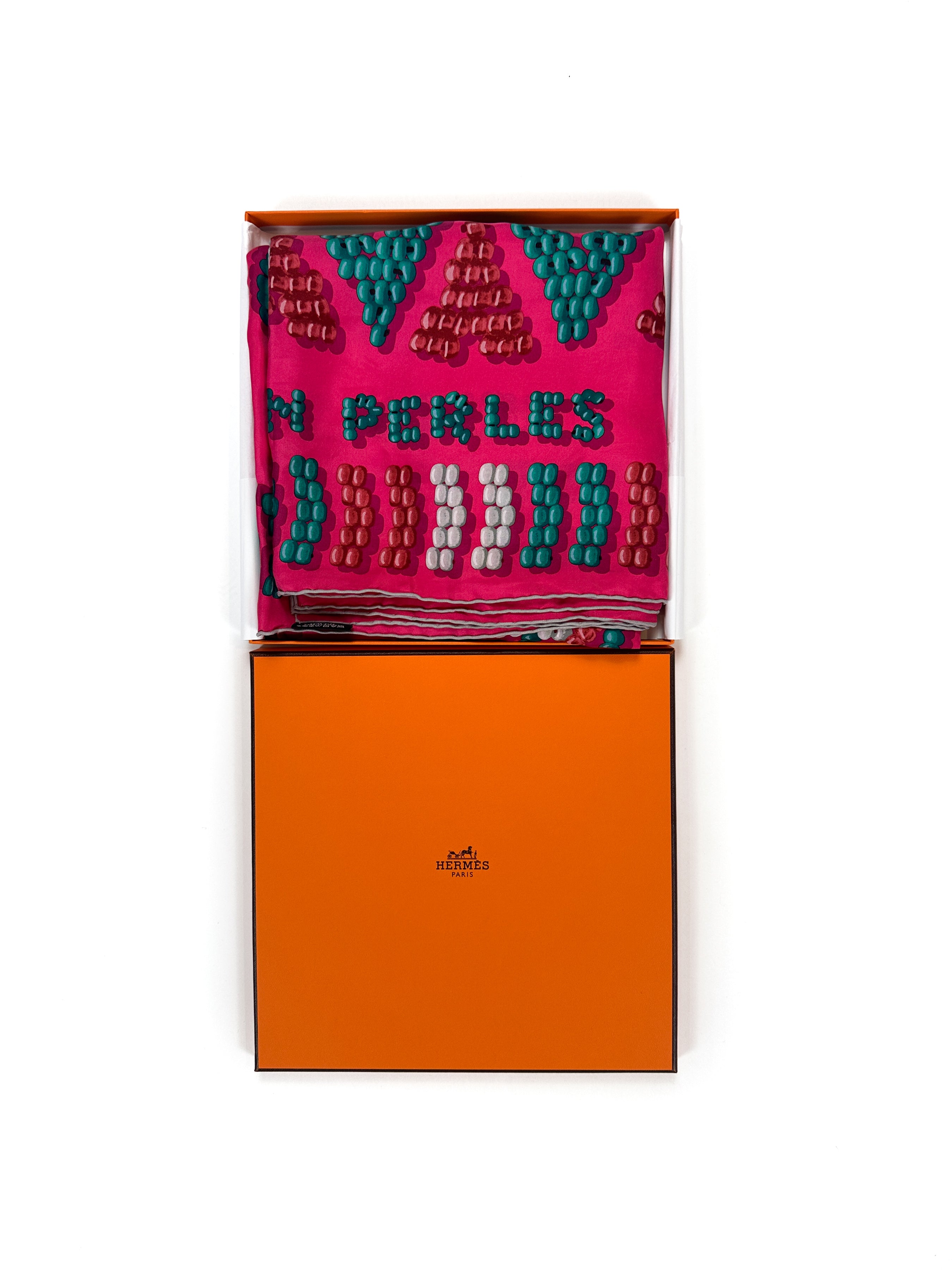 Hermès Kelly en Perles Wash Silk 140