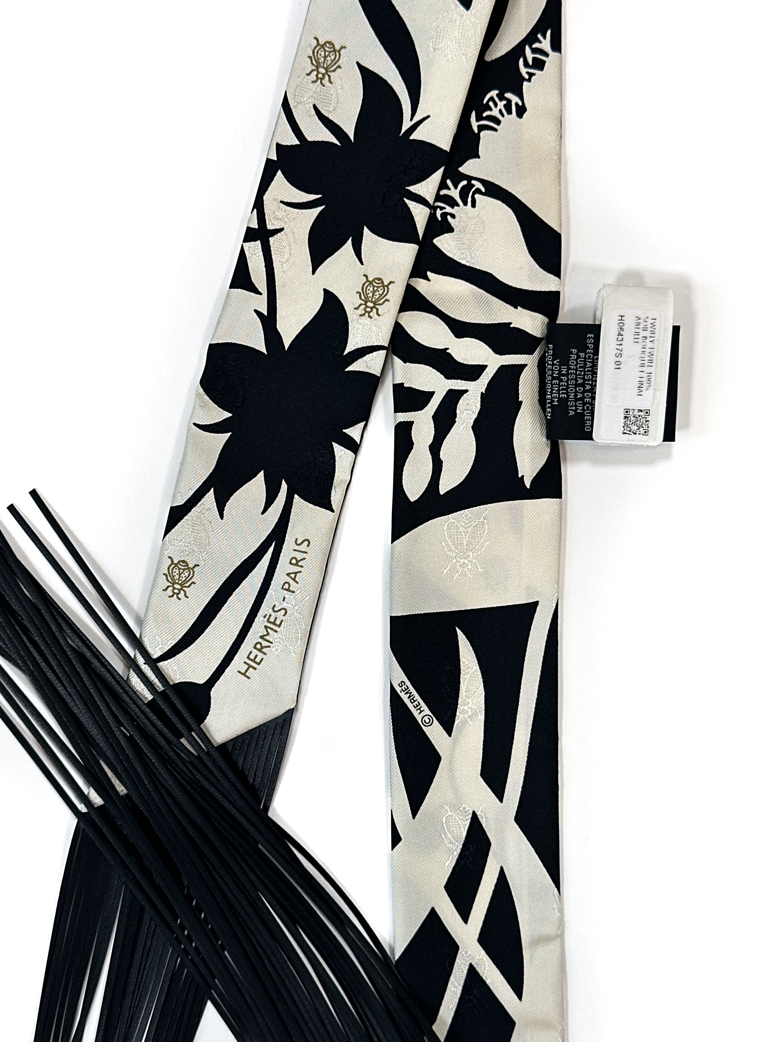 Hermès Bouquet Final Fringe Twilly