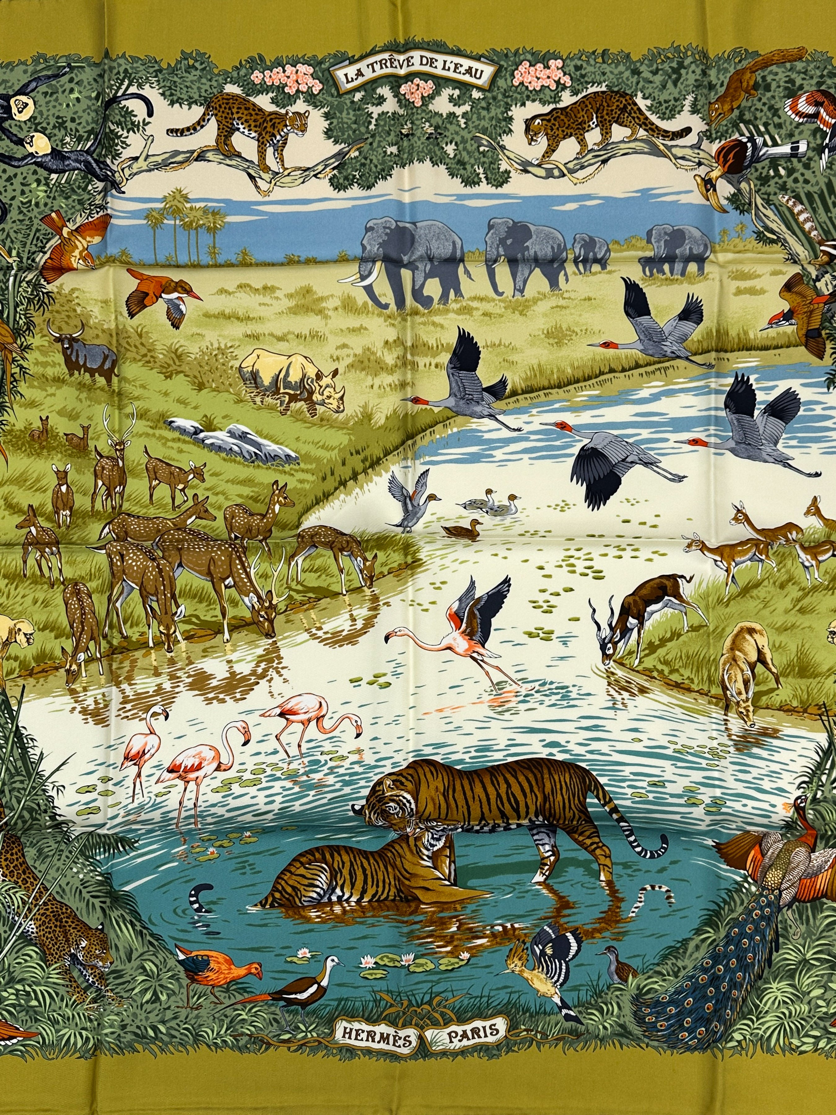 Hermès La Trêve de l'eau 90