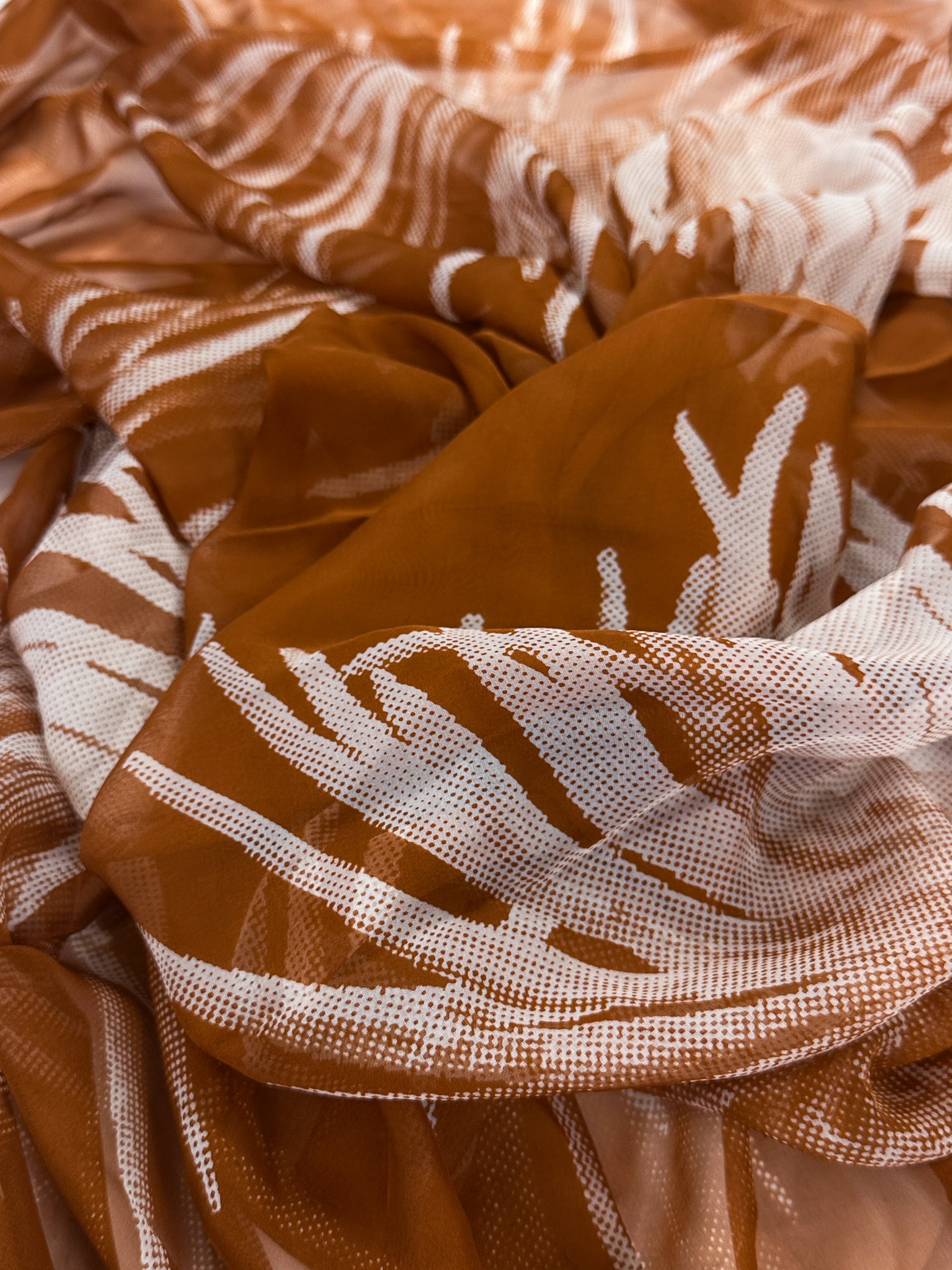 Hermès Dahlia II Mousseline 140