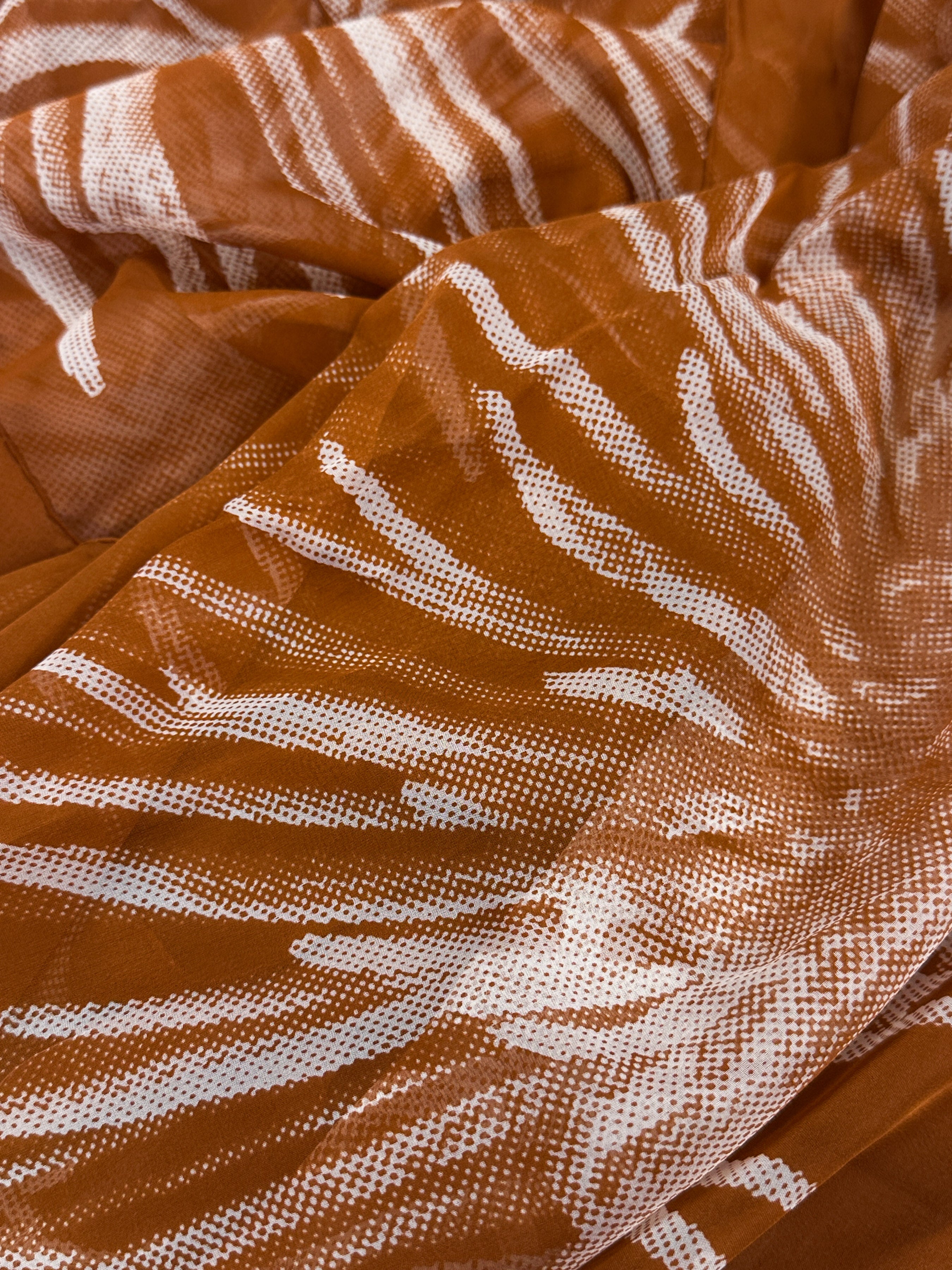 Hermès Dahlia II Mousseline 140